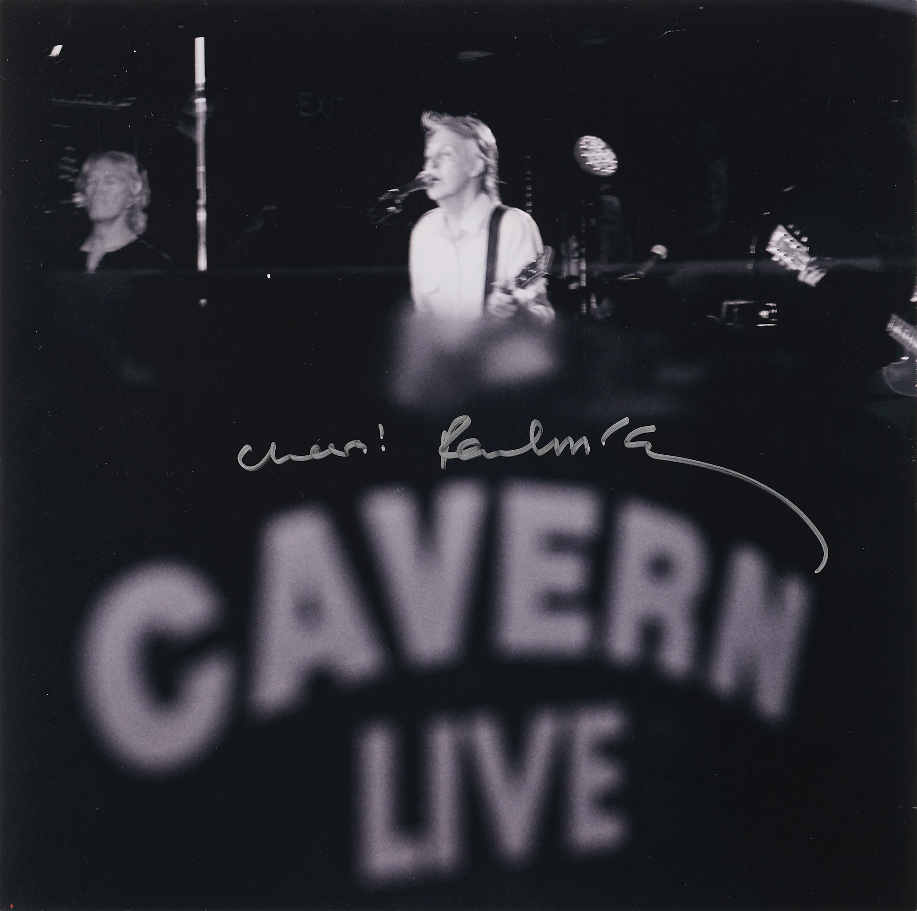 Beatles: Paul McCartney Signed 2018 ‘Cavern Live’ Promotional Lithograph