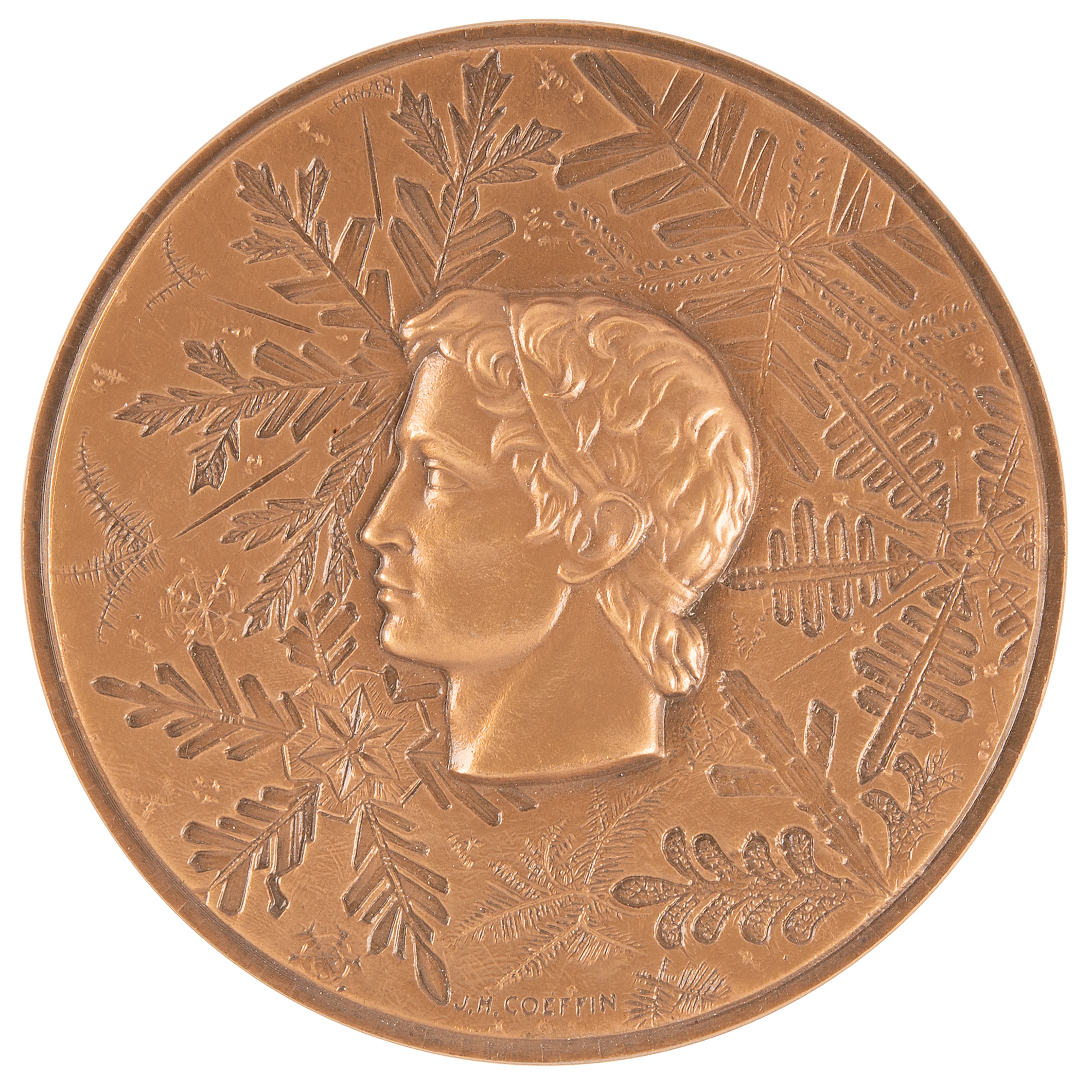 Grenoble 1968 Winter Olympics Bronze Participation Medal