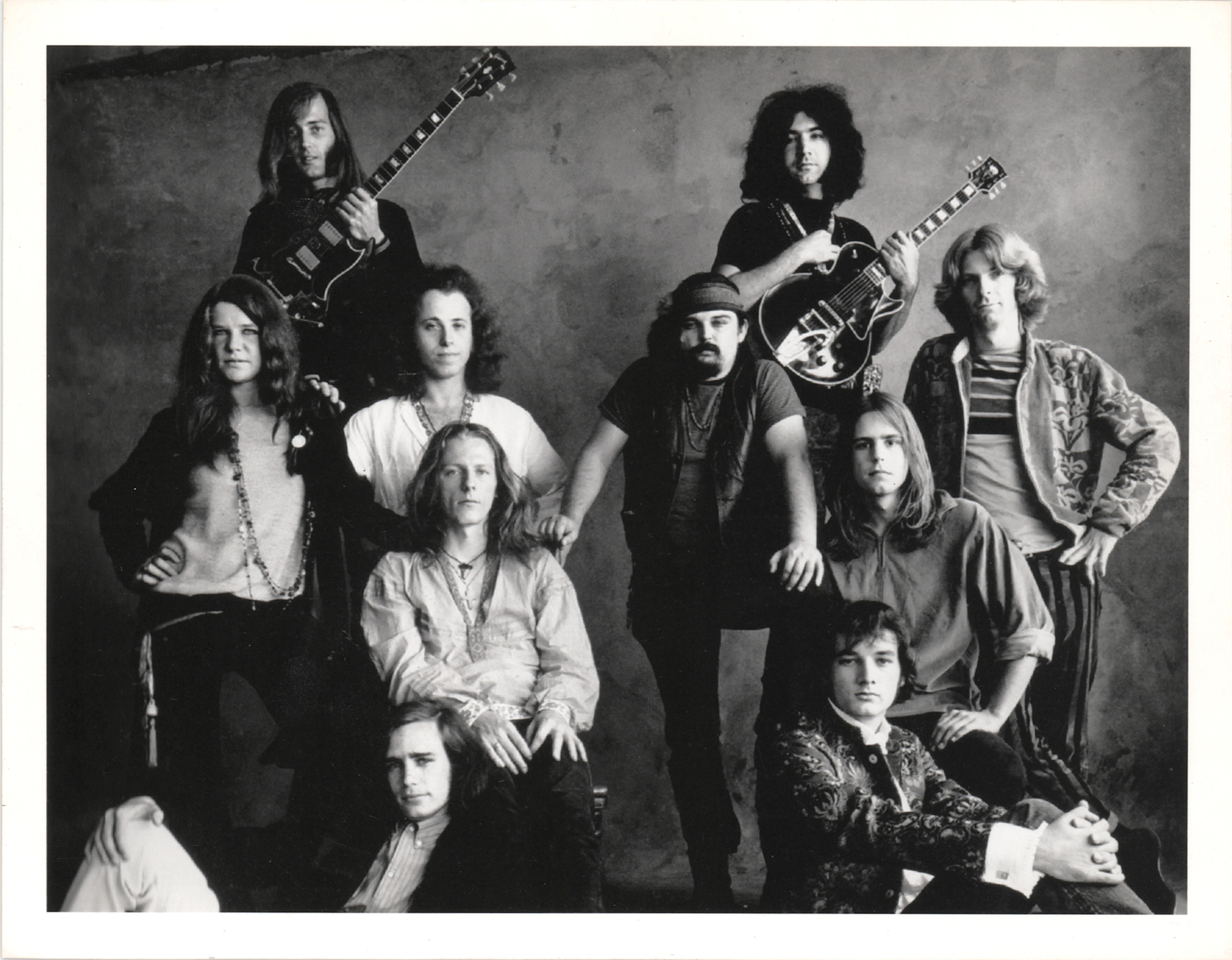 Grateful Dead and Big Brother and the Holding Company Photograph by Irving Penn