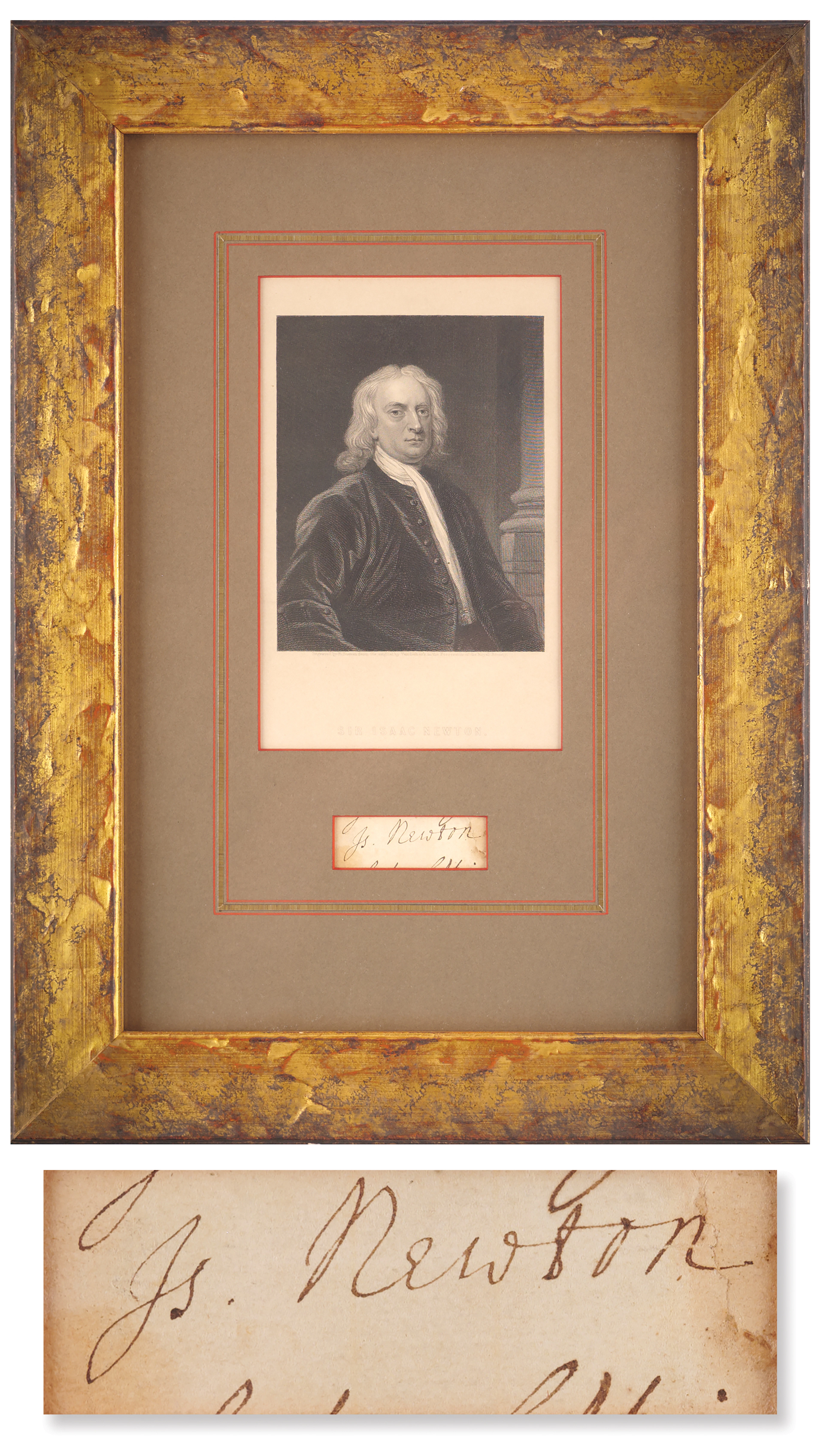 Isaac Newton Signature