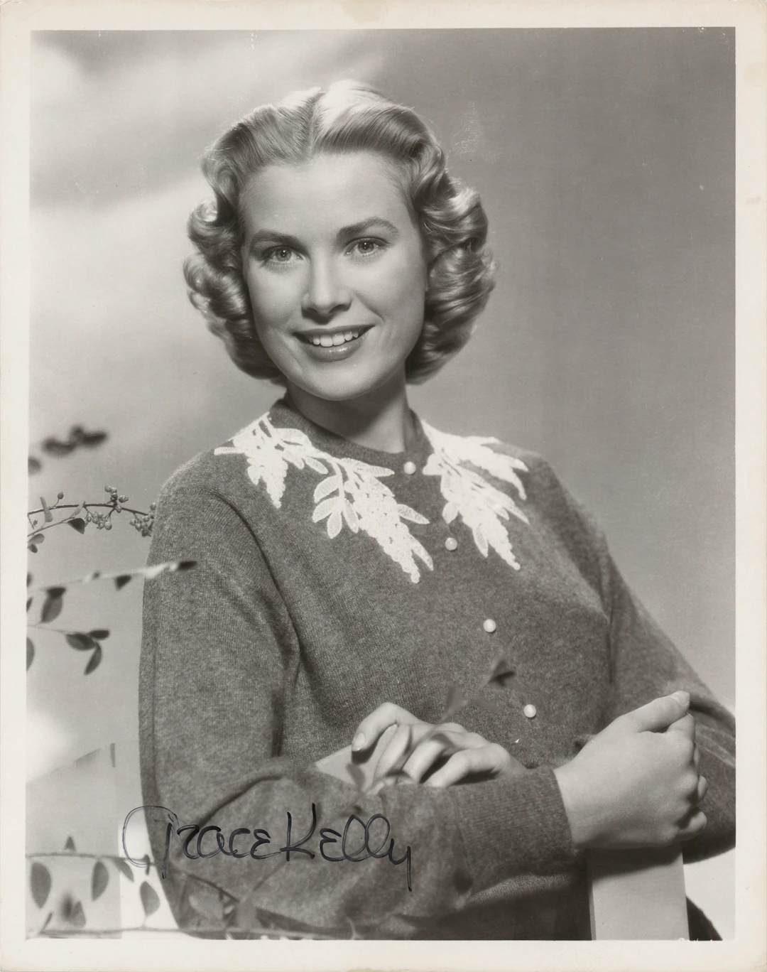 Grace Kelly Signed Photograph