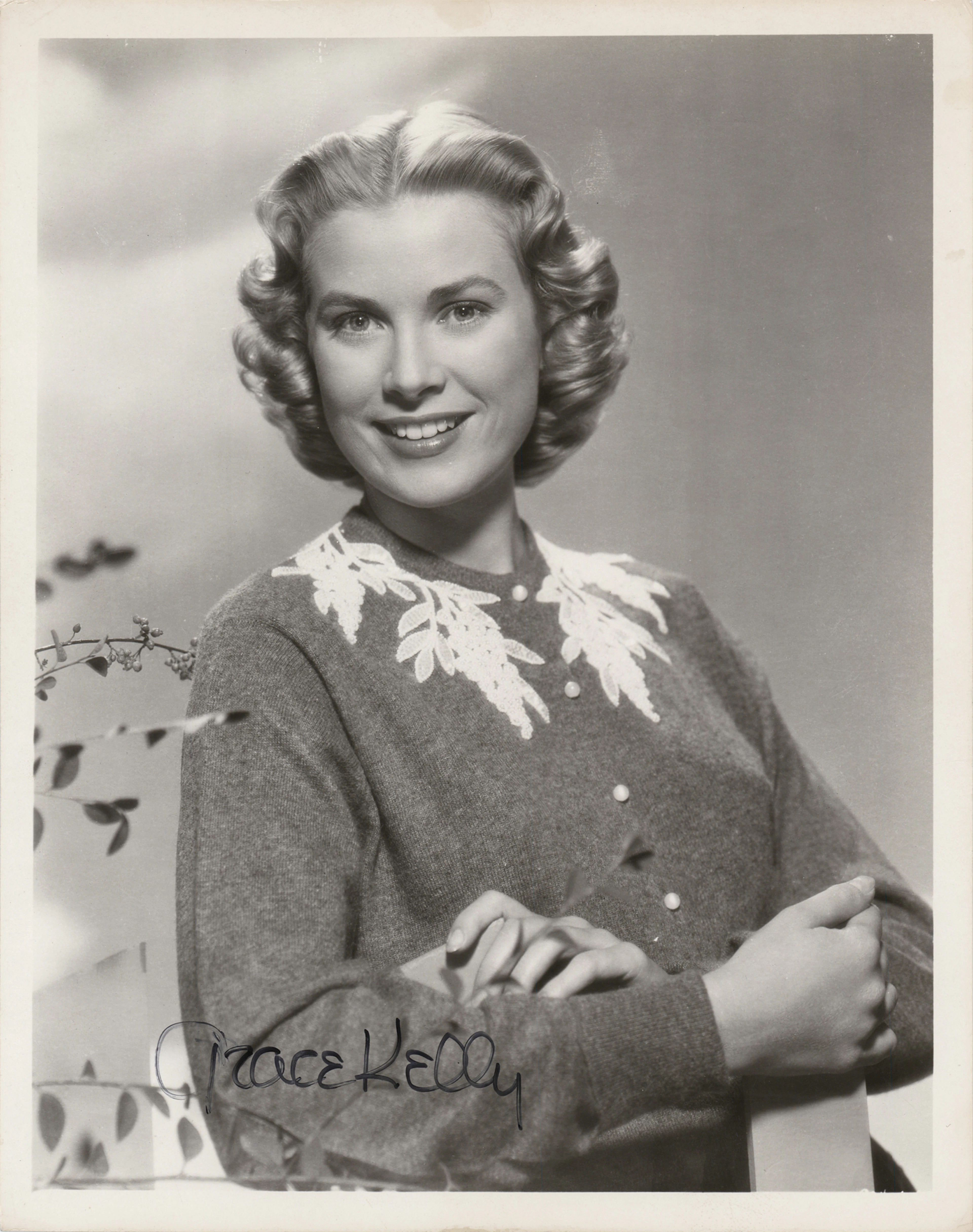 Grace Kelly Signed Photograph