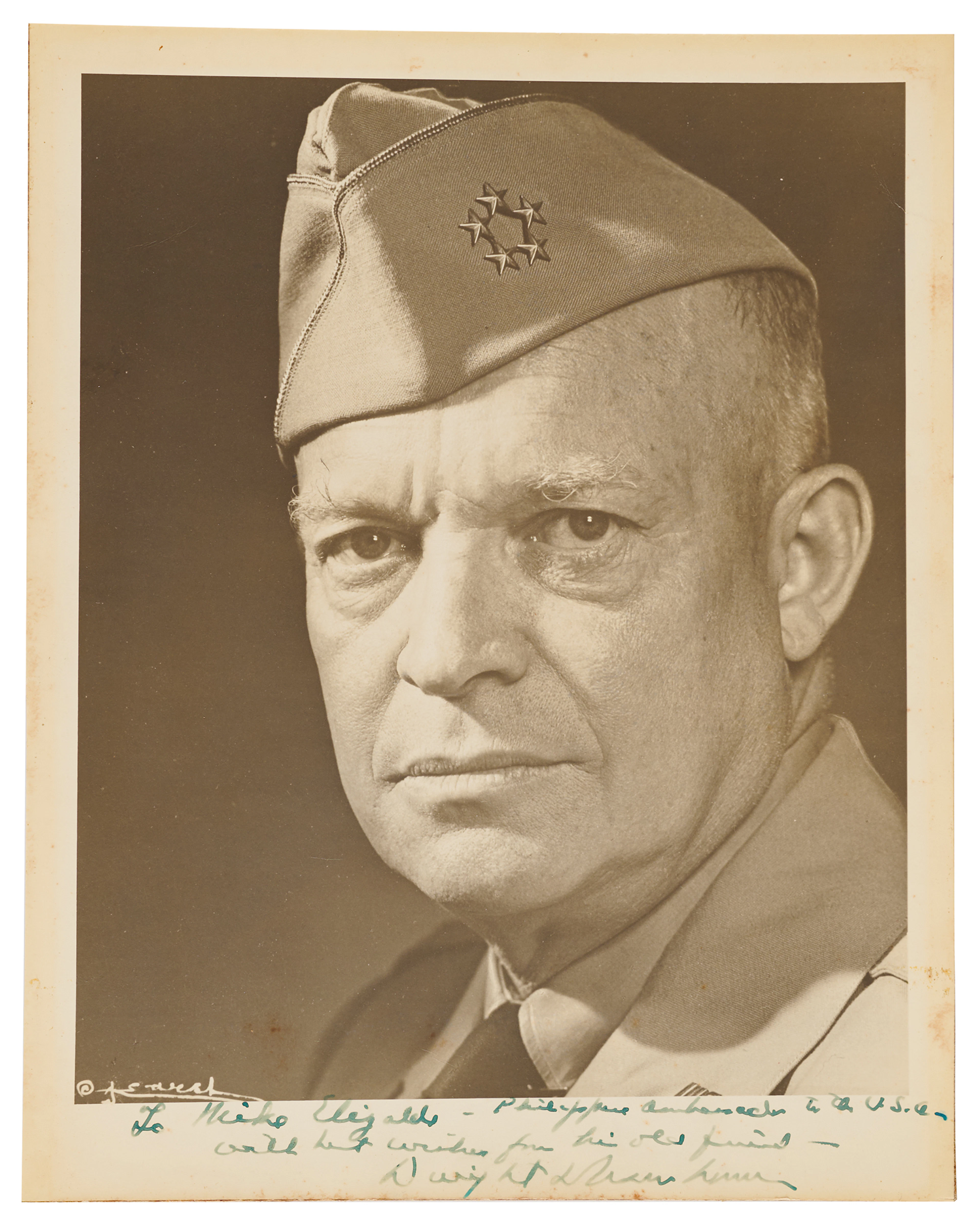 Dwight D. Eisenhower Signed Photograph by Yousuf Karsh
