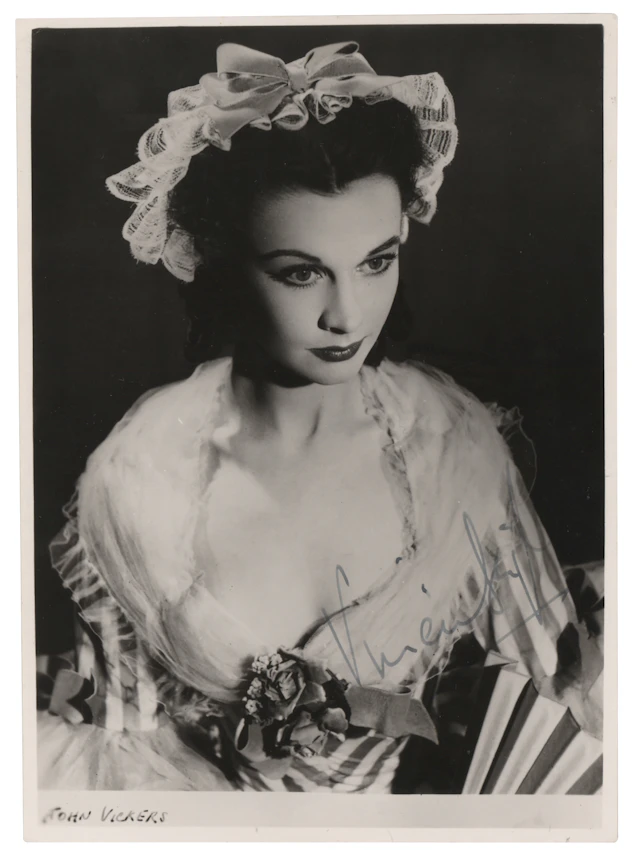 Vivien Leigh Signed Photograph