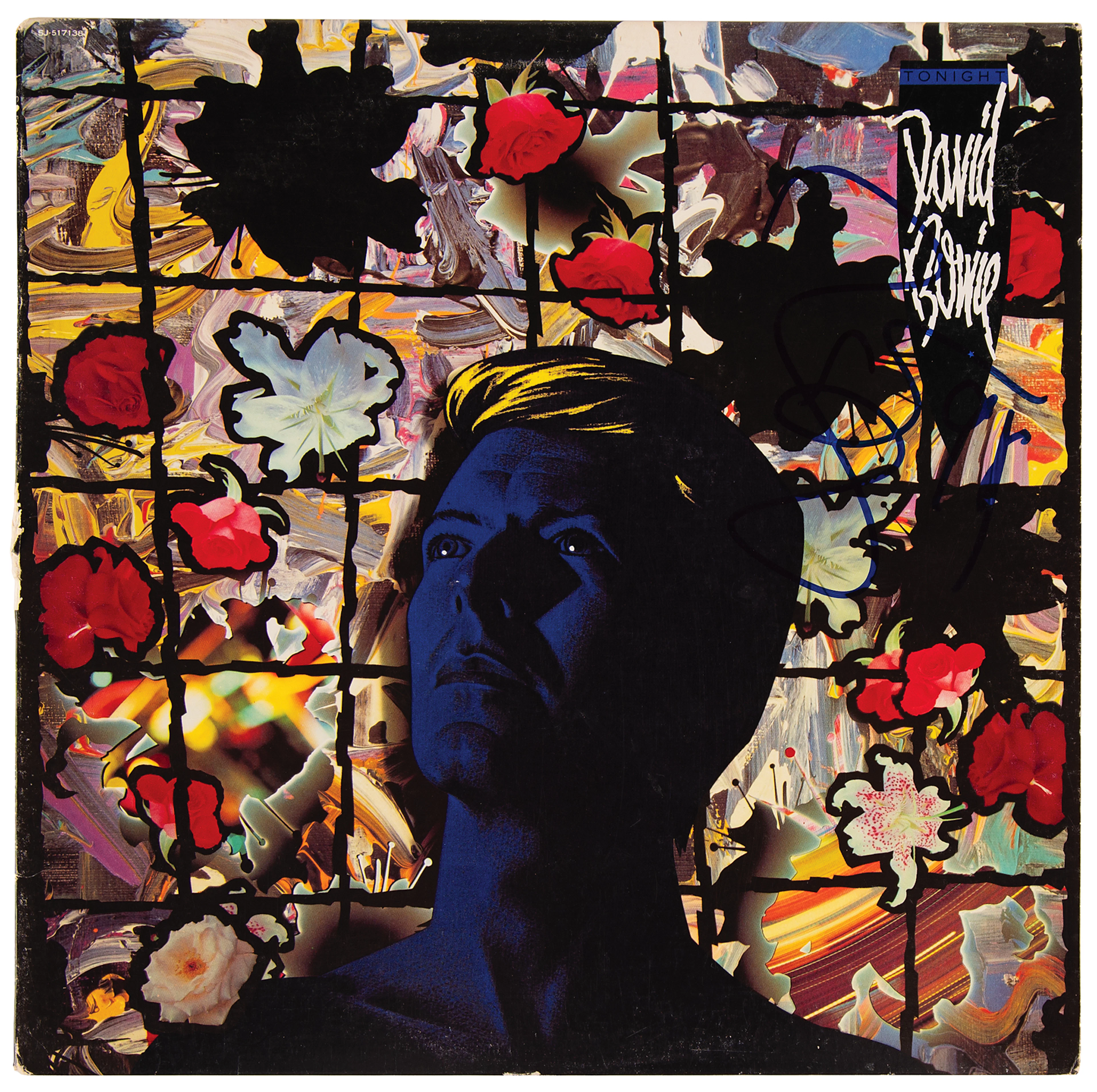 David Bowie Signed Album - Tonight