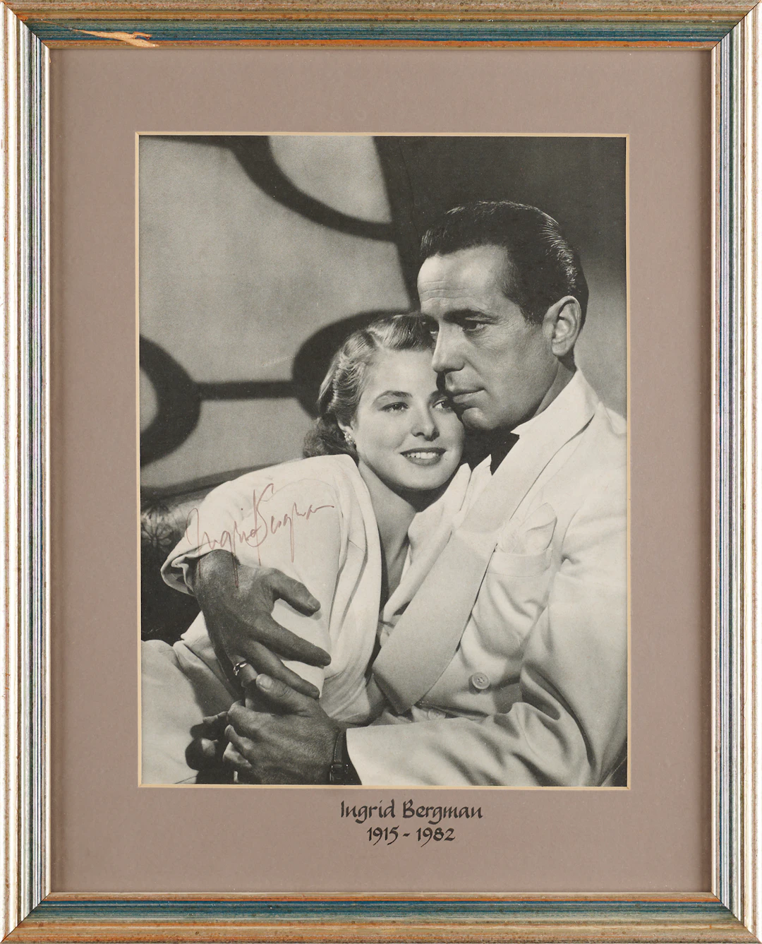 Ingrid Bergman Signed Photograph