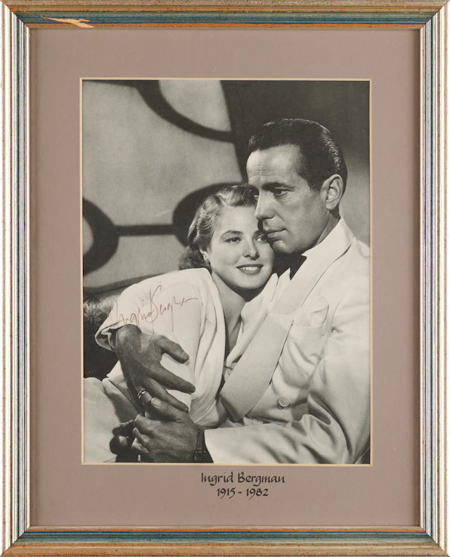 Ingrid Bergman Signed Photograph