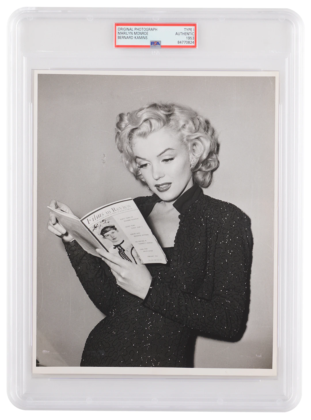 Marilyn Monroe Original Photograph - PSA Type I