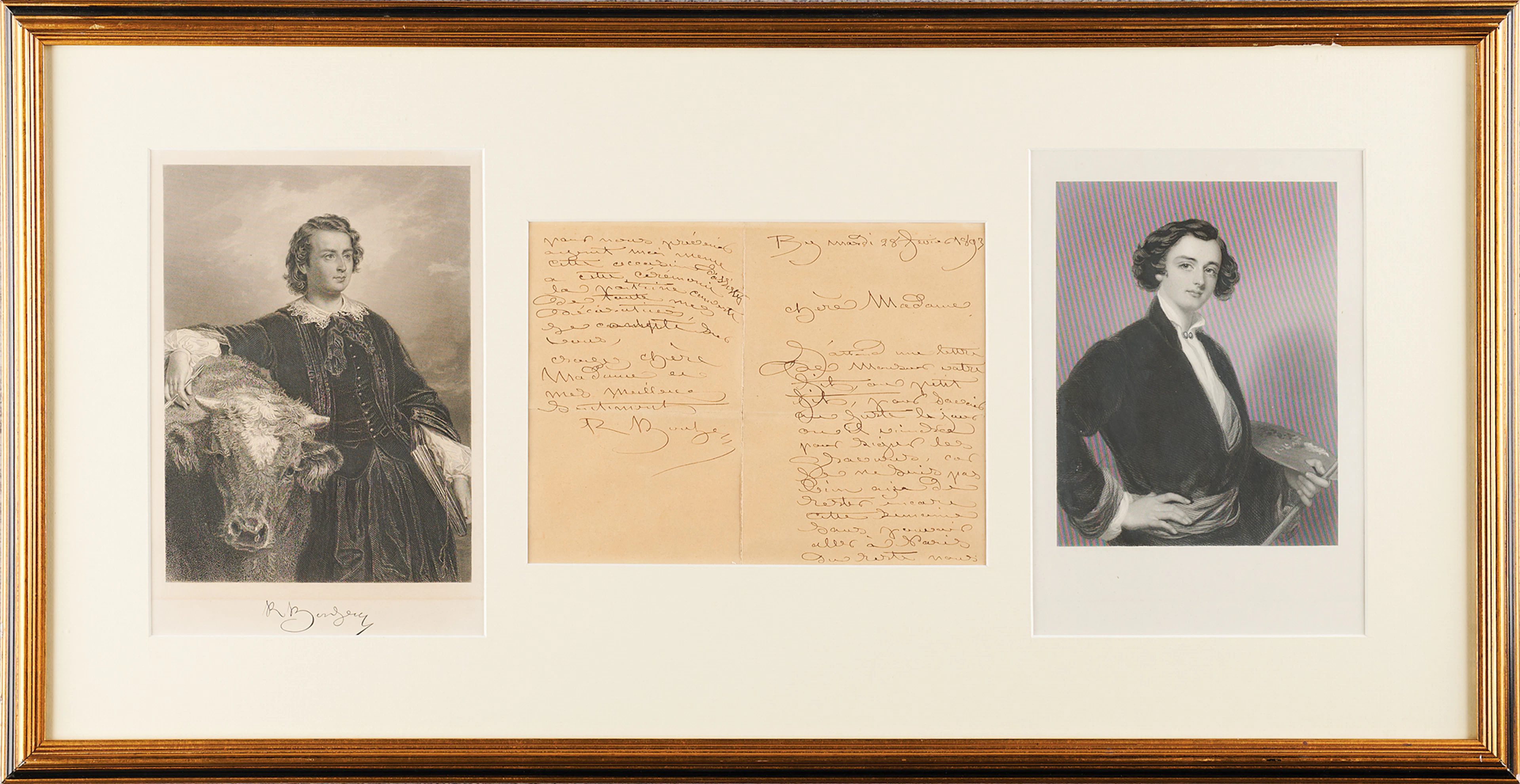 Rosa Bonheur Autograph Letter Signed