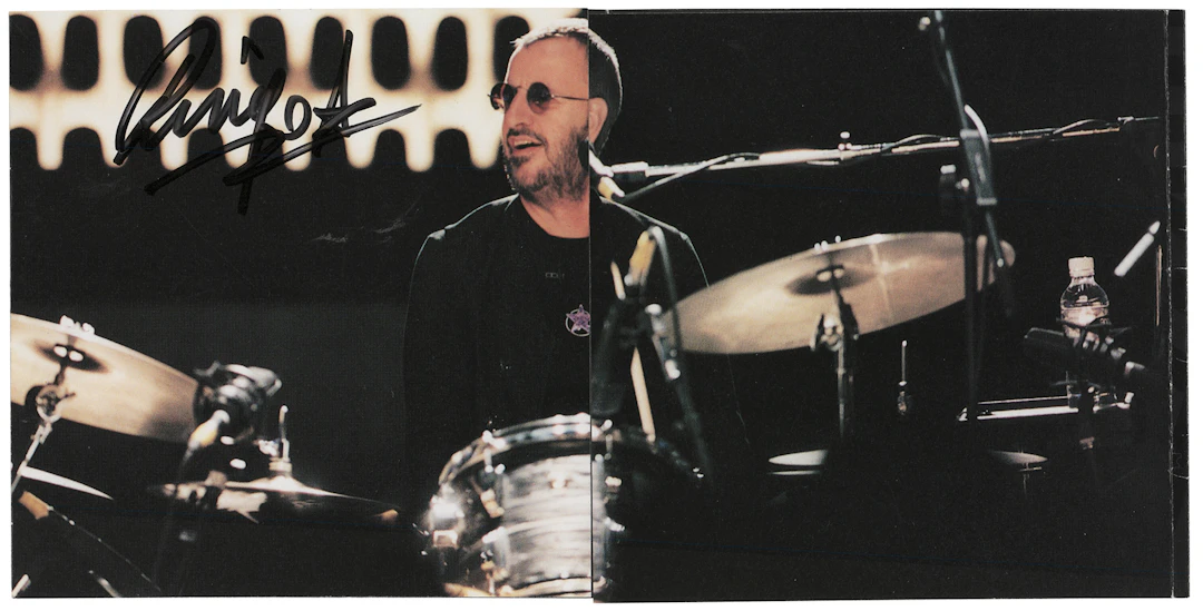 Beatles: Ringo Starr Signed CD Booklet - VH1 Storytellers