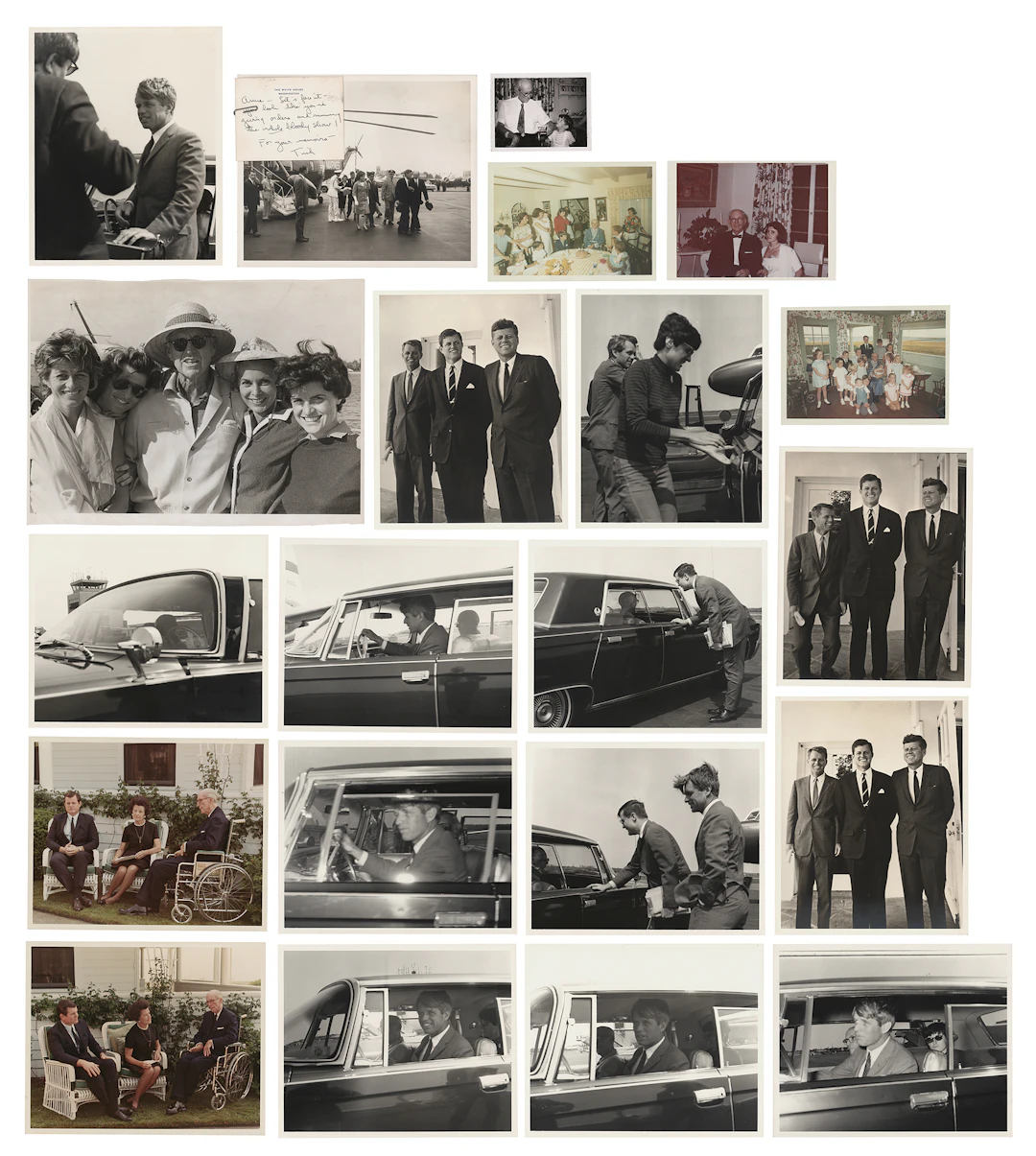Kennedy Family: (25) Photographs from the Collection of JFK's Cousin Ann Gargan