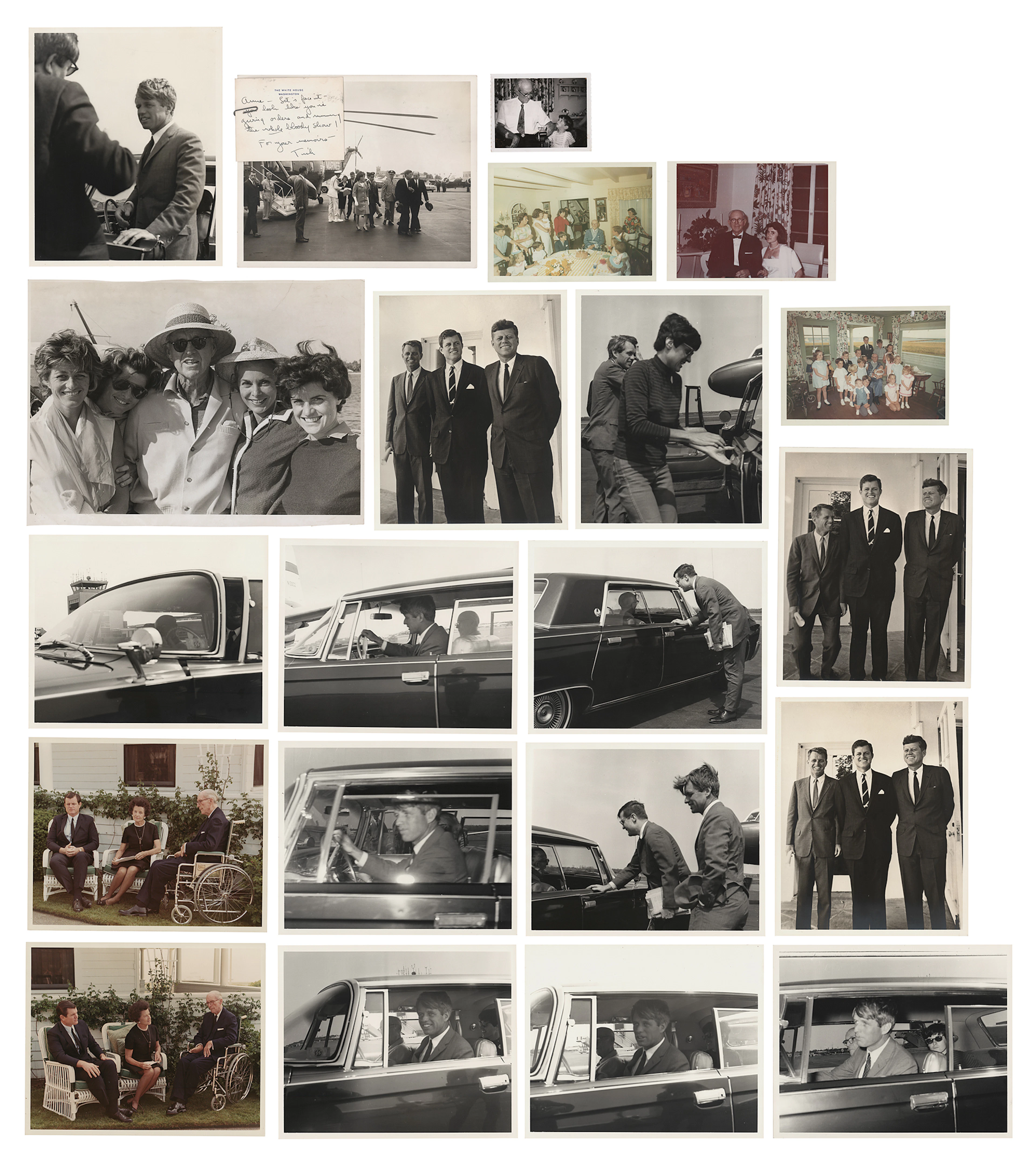 Kennedy Family: (25) Photographs from the Collection of JFK's Cousin Ann Gargan