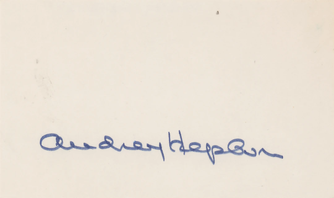 Audrey Hepburn Signature