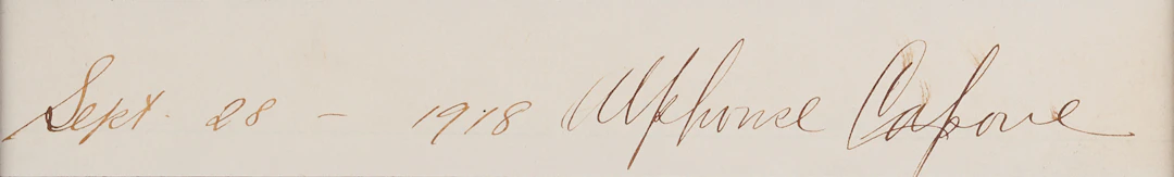 Al Capone Signature