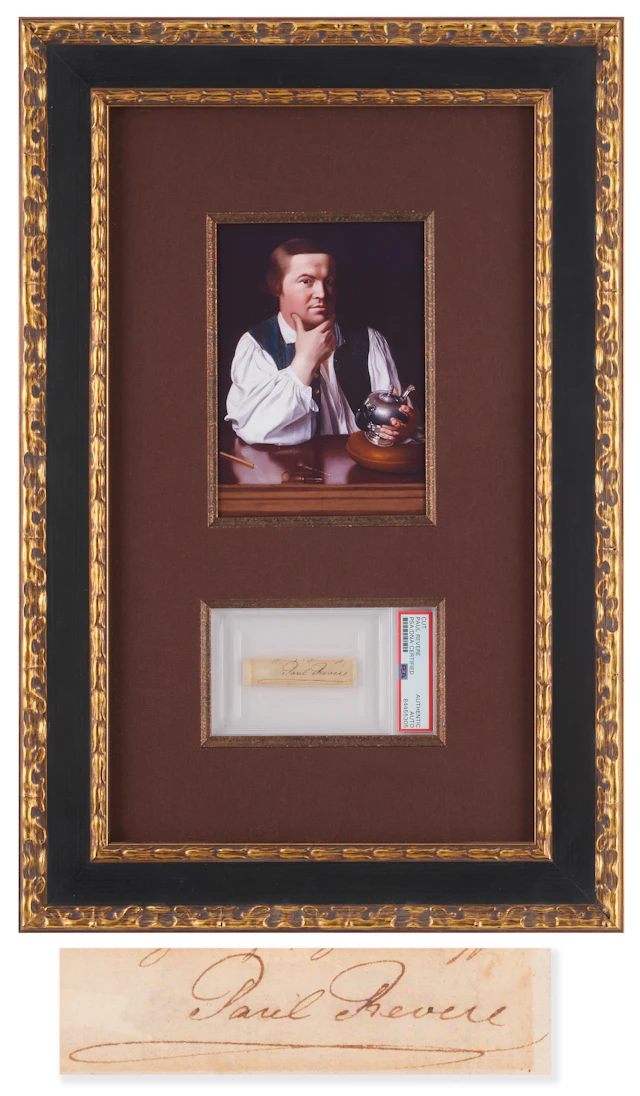 Paul Revere Signature