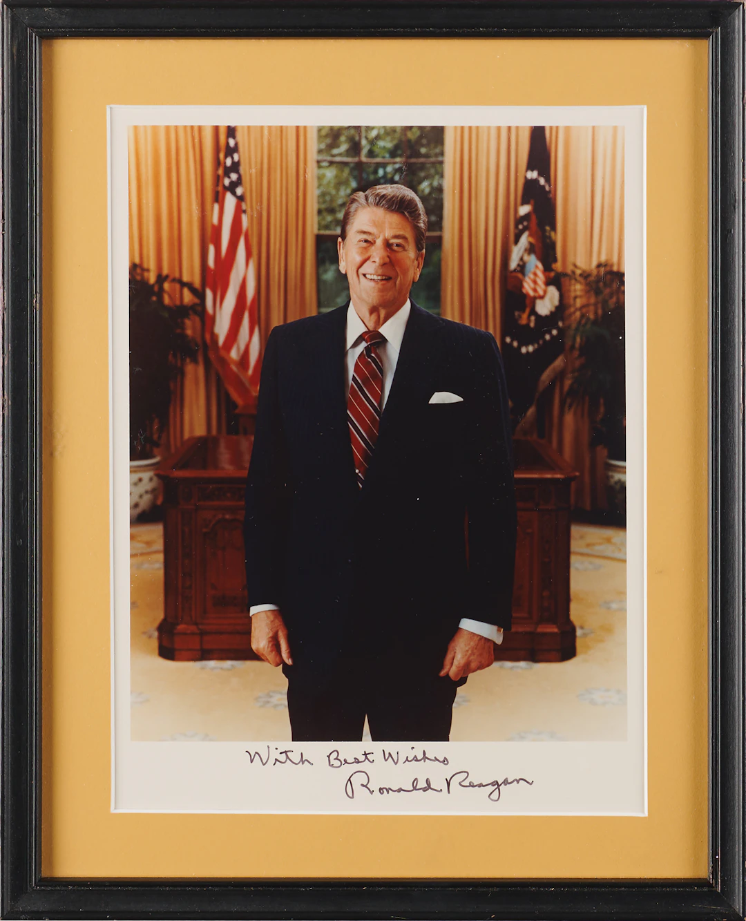 Ronald Reagan Signed Photograph