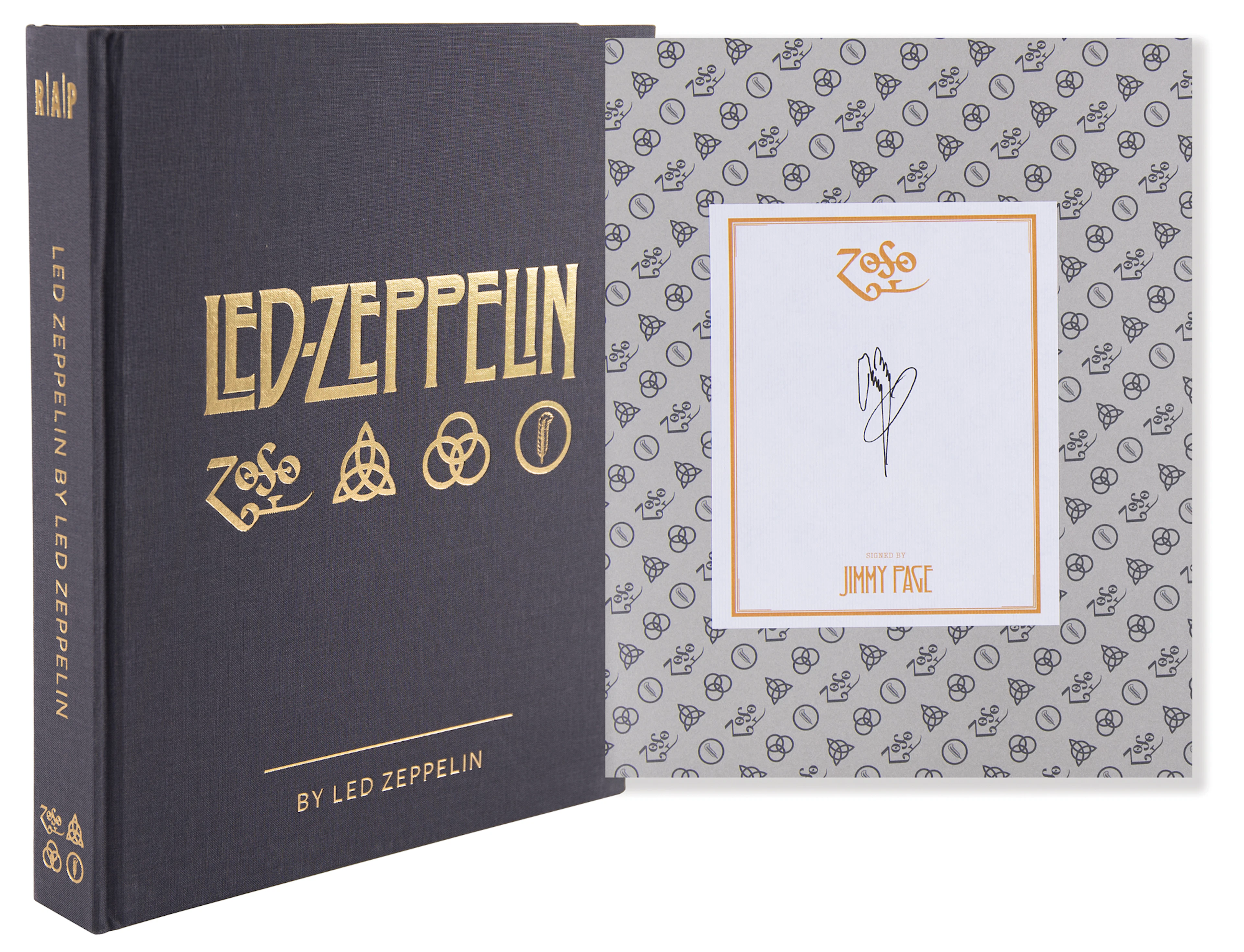 Led Zeppelin: Jimmy Page Signed Book - Led Zeppelin