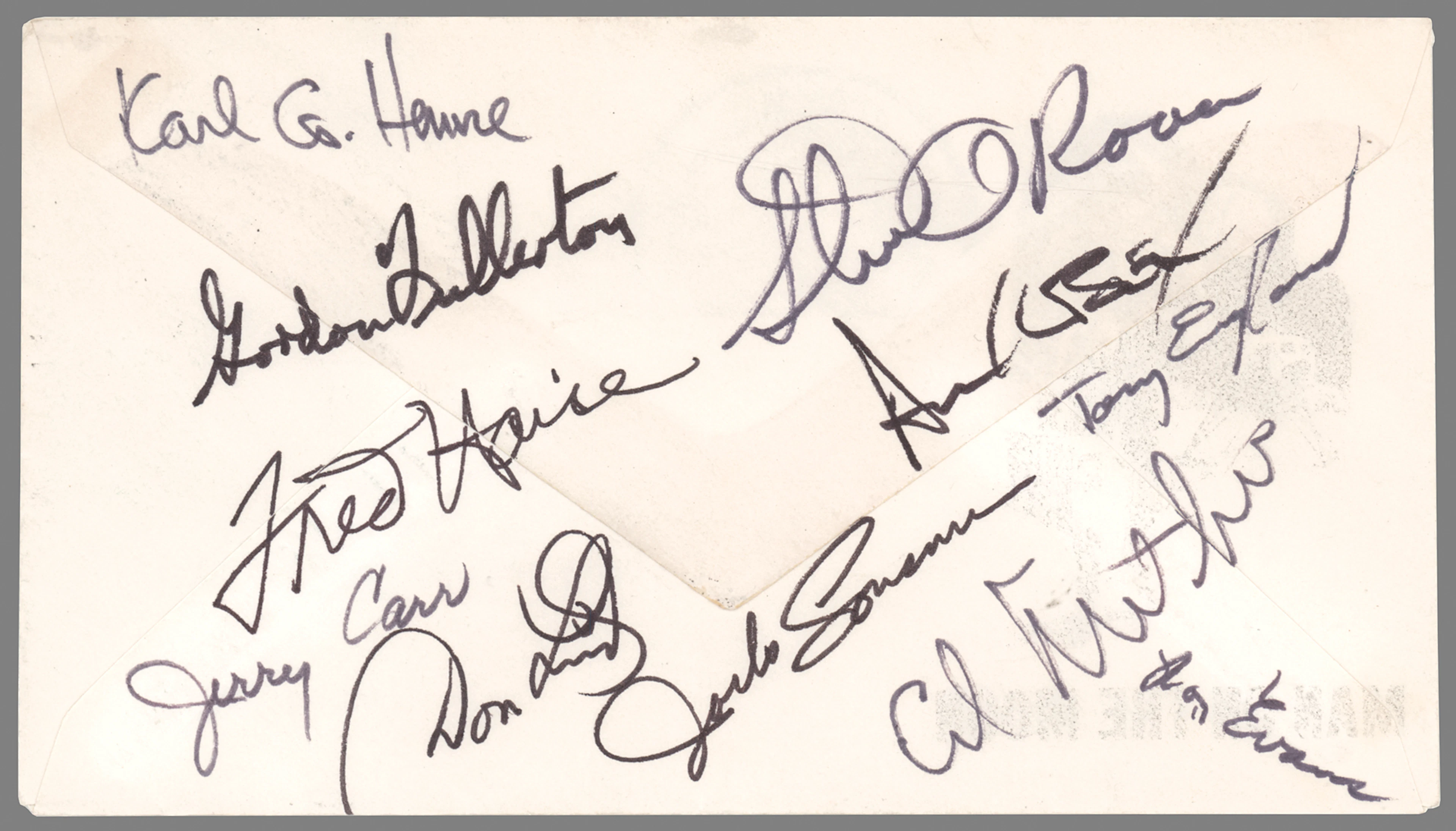 Apollo Astronauts (11) Signed Cover with Bean, Mitchell, Evans, and Haise