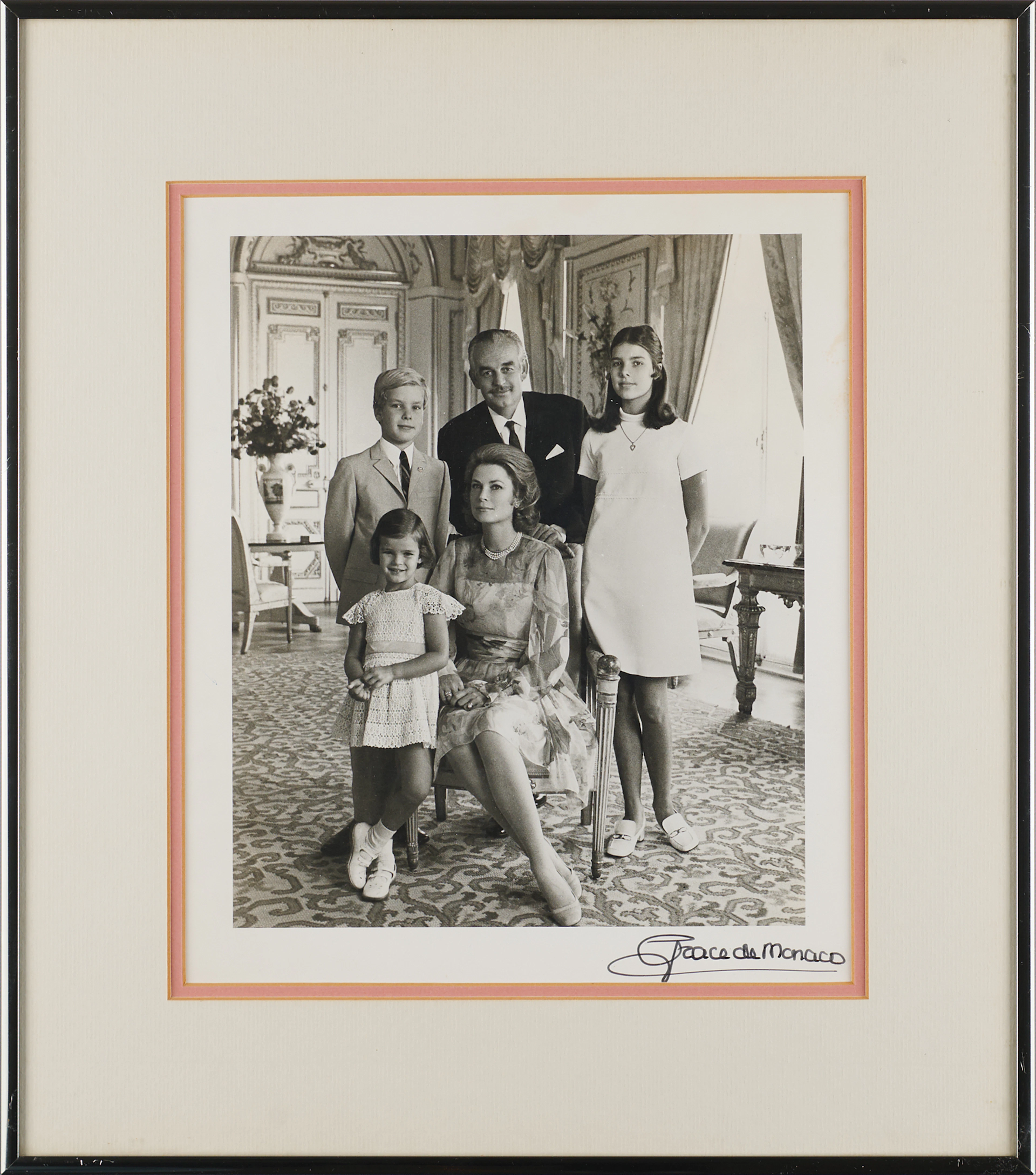 Princess Grace of Monaco Signed Oversized Photograph