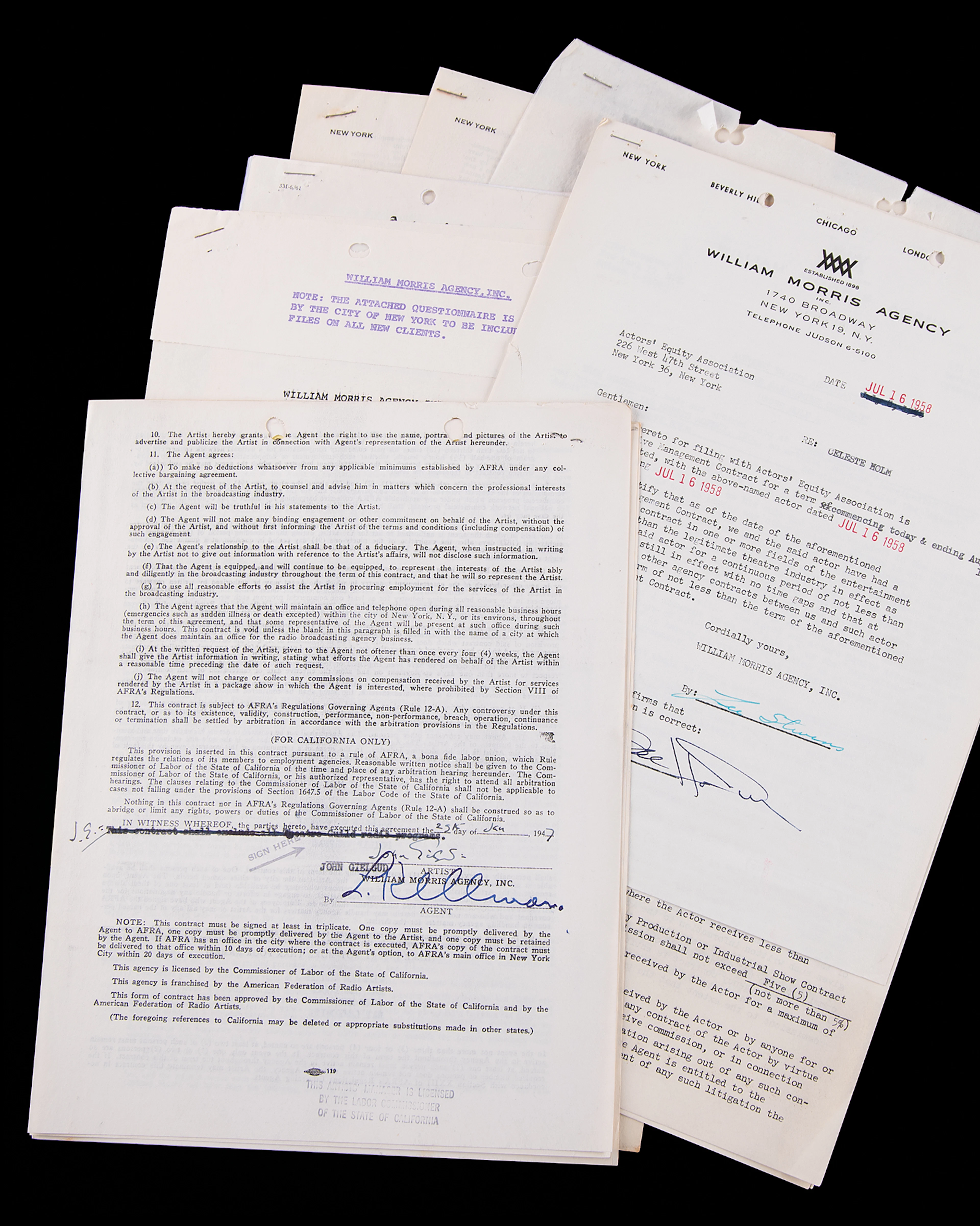 Academy Award Winners for Best Supporting Actor/Actress (10) Documents