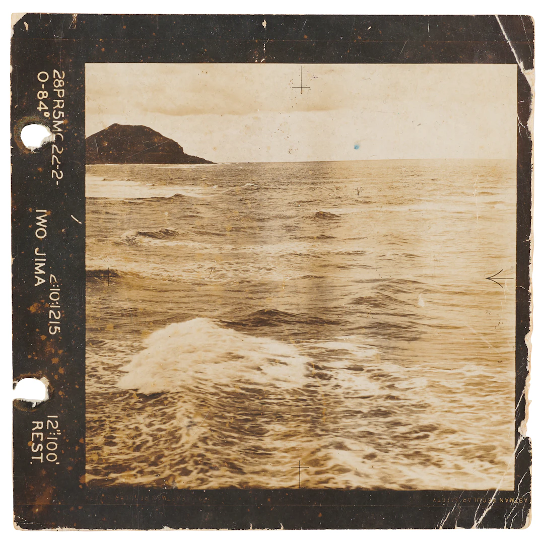 Iwo Jima Collection of (39) Reconnaissance Photographs, With Combat