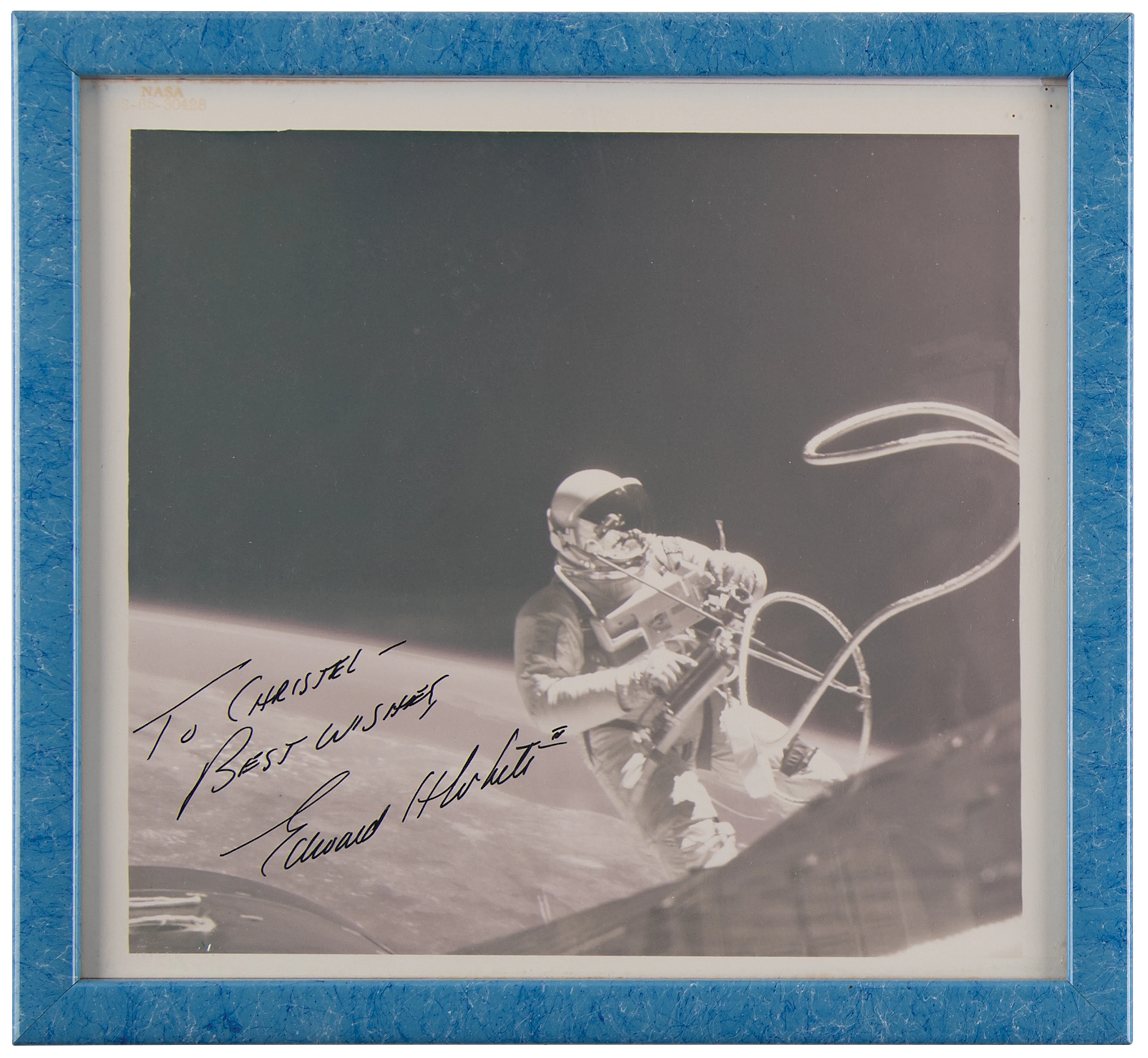 Edward H. White II Signed Photograph