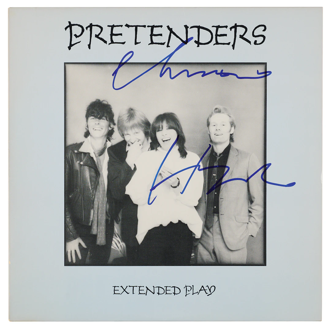 Pretenders: Chrissie Hynde Signed Album - Extended Play