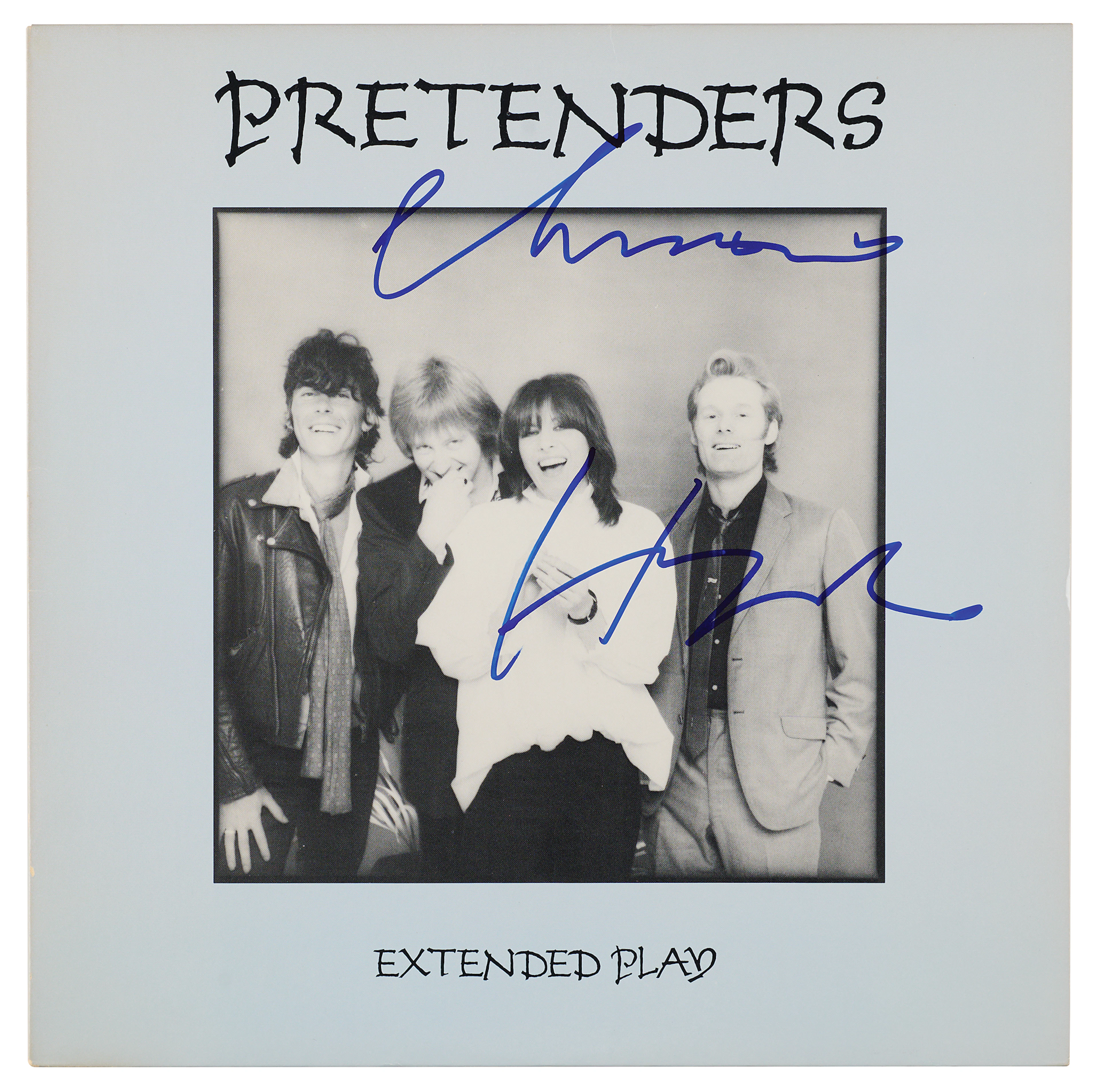 Pretenders: Chrissie Hynde Signed Album - Extended Play