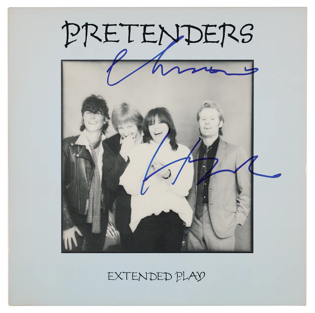 Pretenders: Chrissie Hynde Signed Album - Extended Play