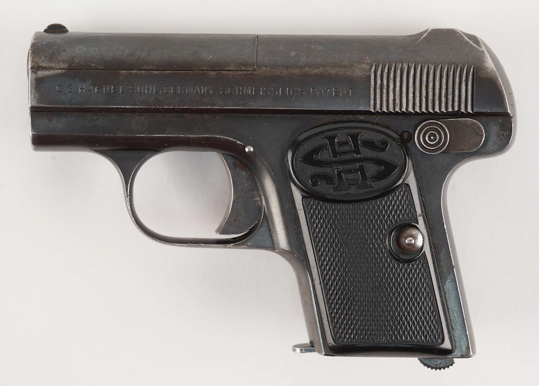 Al Capone Schmeisser Model I Semi-Automatic .25 Pistol, Presented
