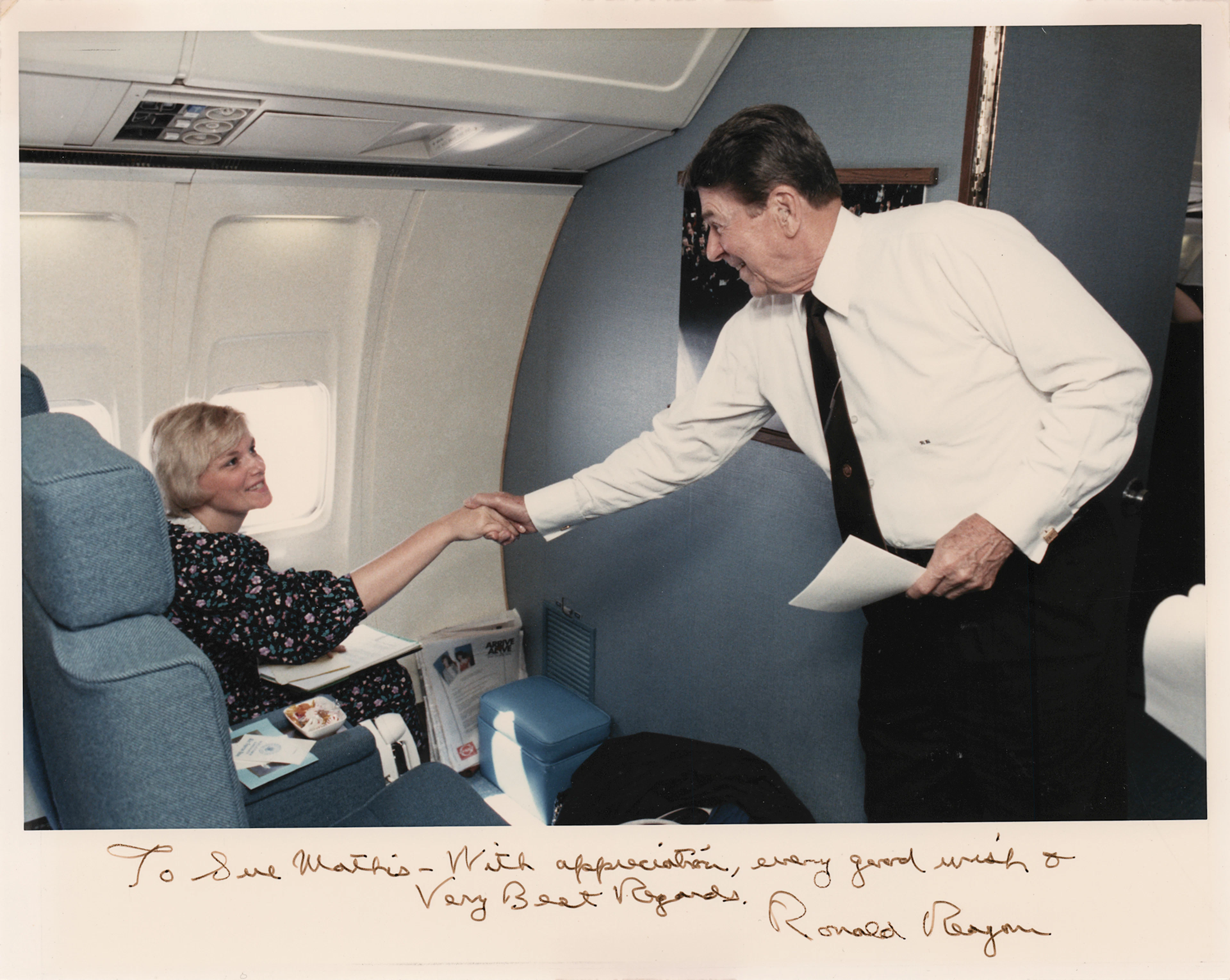 Ronald Reagan Signed Photograph