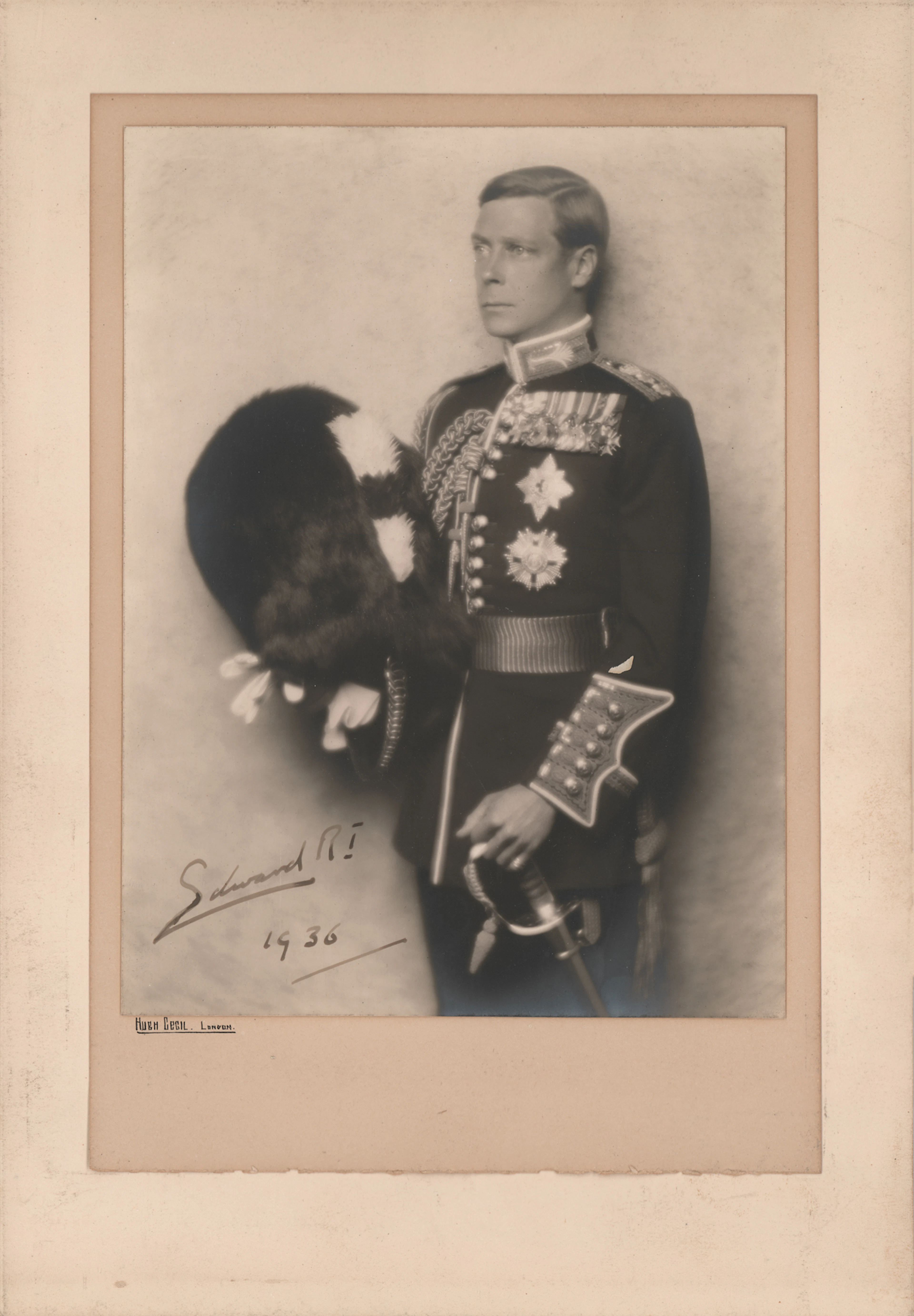 King Edward VIII Signed Photograph by Hugh Cecil
