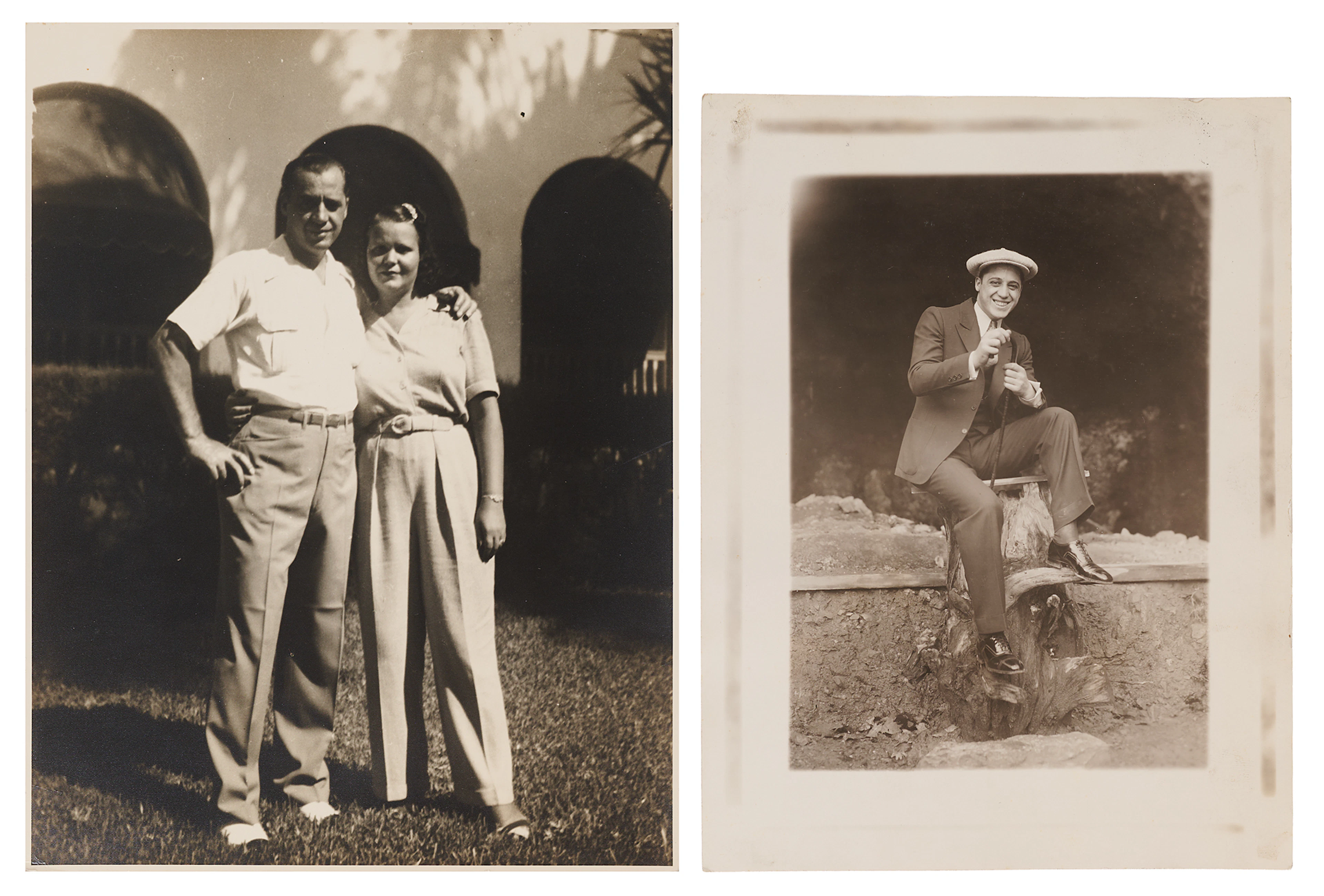 Albert 'Bites' Capone (2) Original Photographs