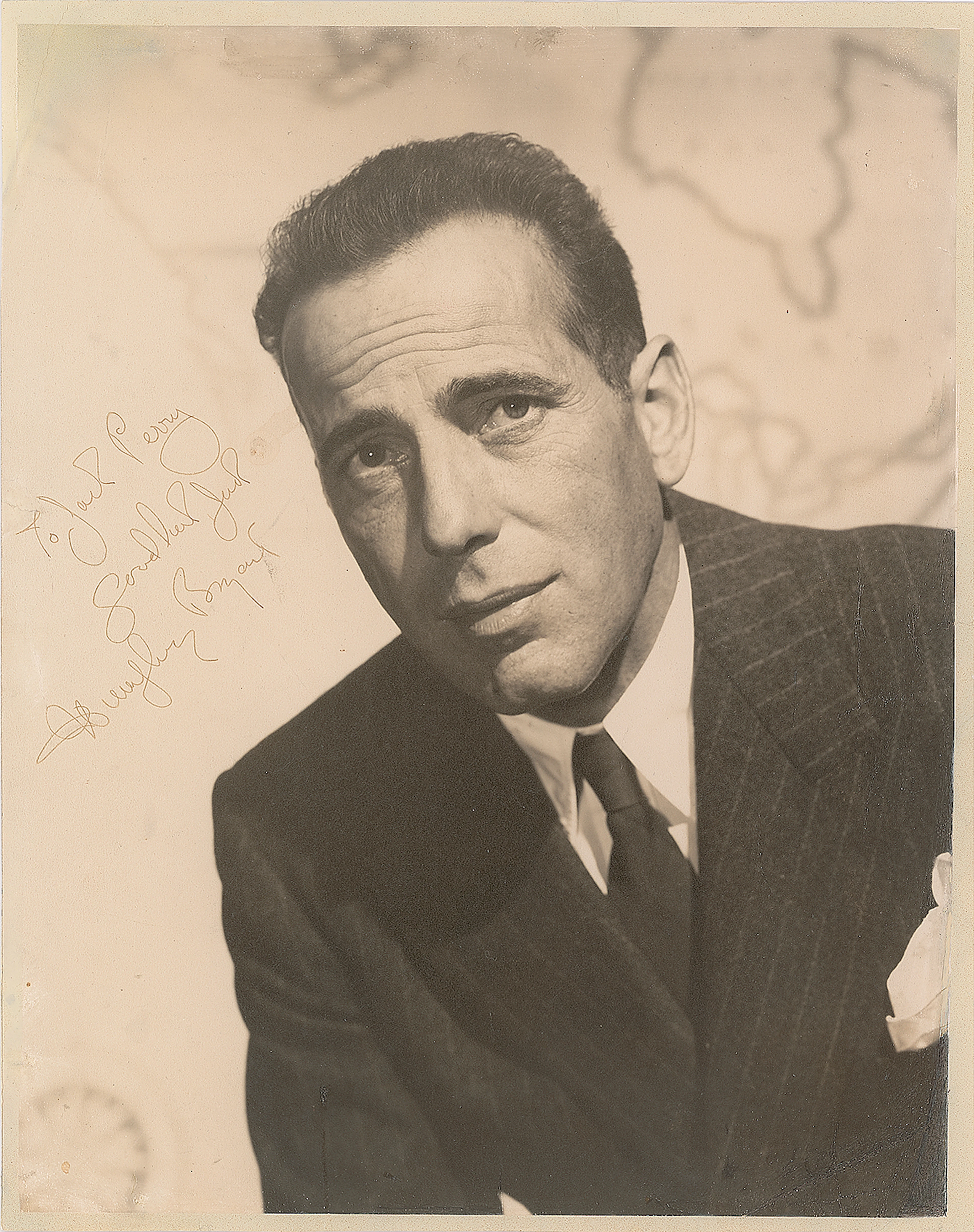 Humphrey Bogart Oversized Signed Photograph