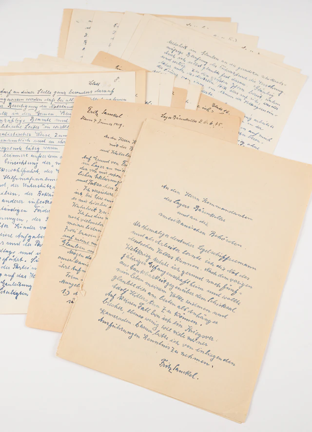 Fritz Sauckel Autograph Manuscript Signed at Nuremberg - A 35-Page