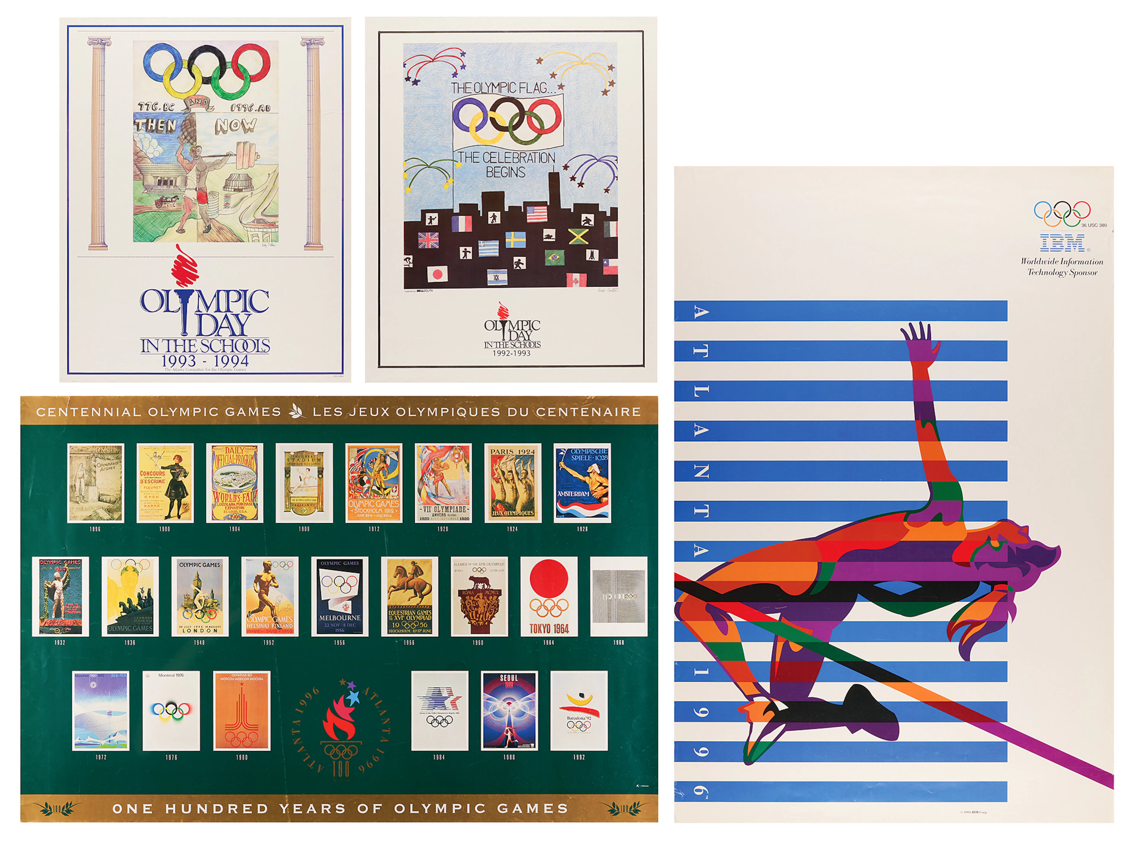 Atlanta 1996 Summer Olympics (4) Posters