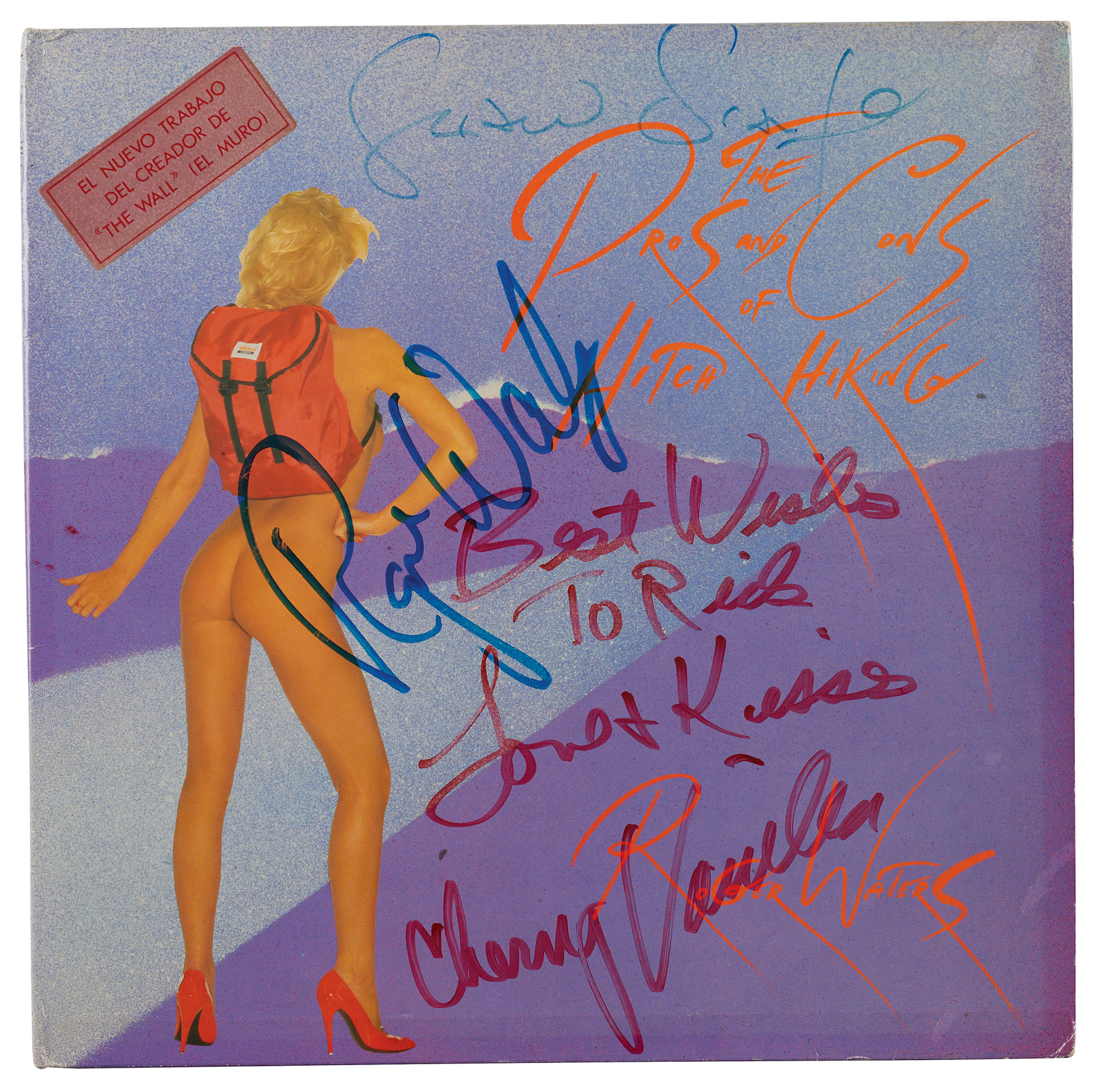 Pink Floyd: Roger Waters Signed Album - The Pros and Cons of Hitch Hiking