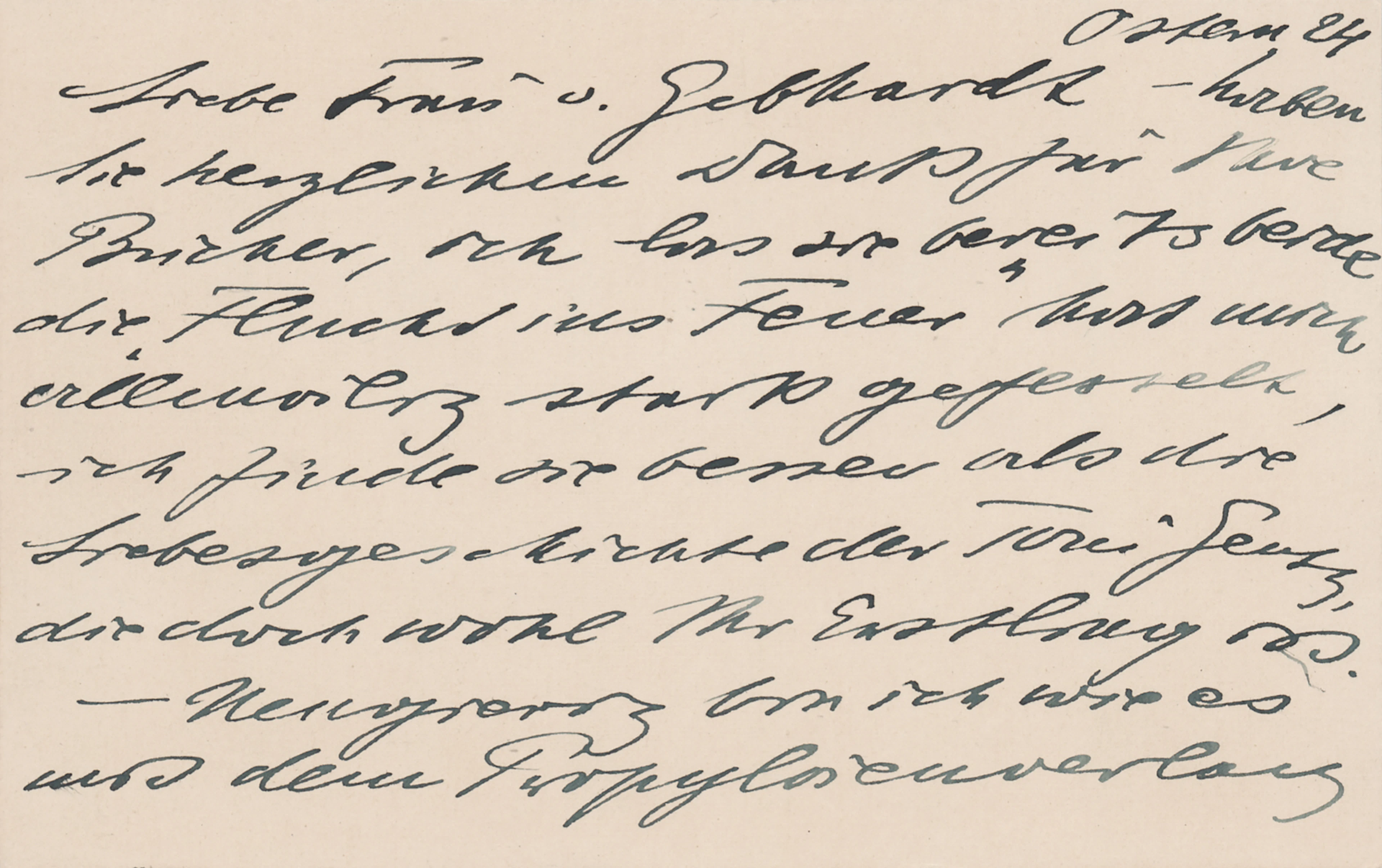 Kathe Kollwitz Autograph Letter Signed