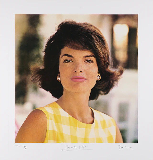 Jacqueline Kennedy: Jacques Lowe Signed Print (Ltd. Ed. #124/400) - 26˝ x 26˝