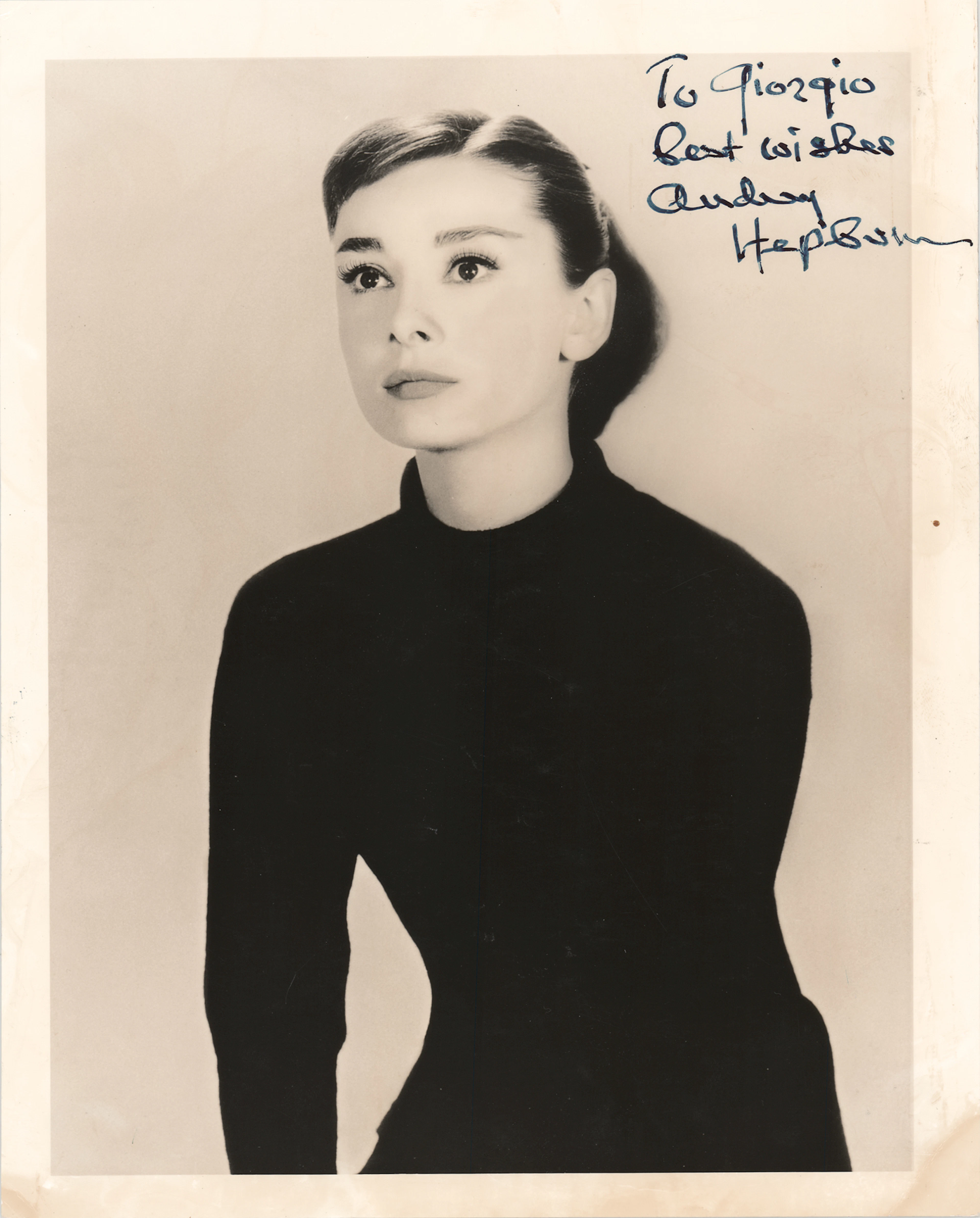 Audrey Hepburn Signed Photograph