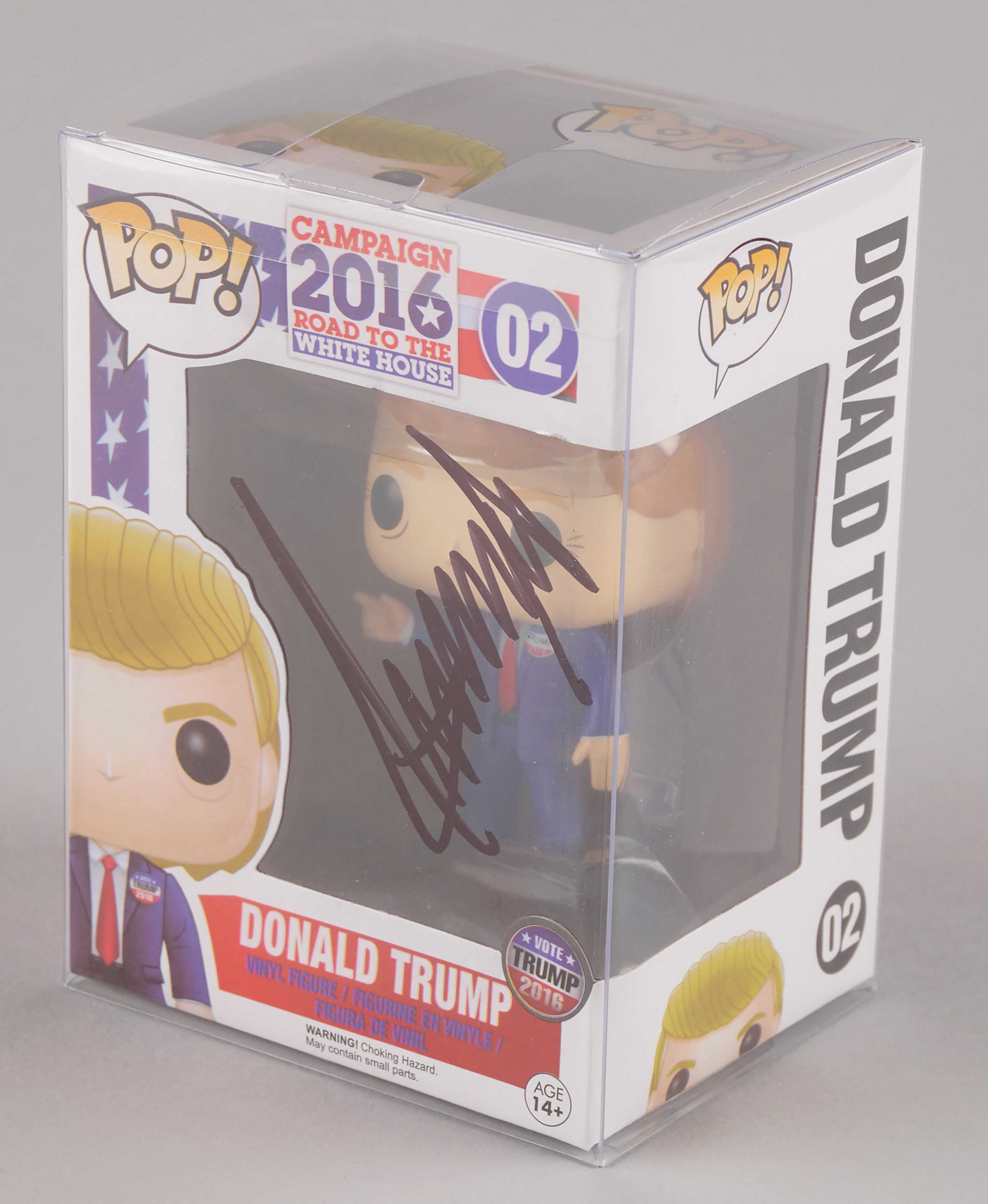Donald Trump Signed Funko Pop! Figurine
