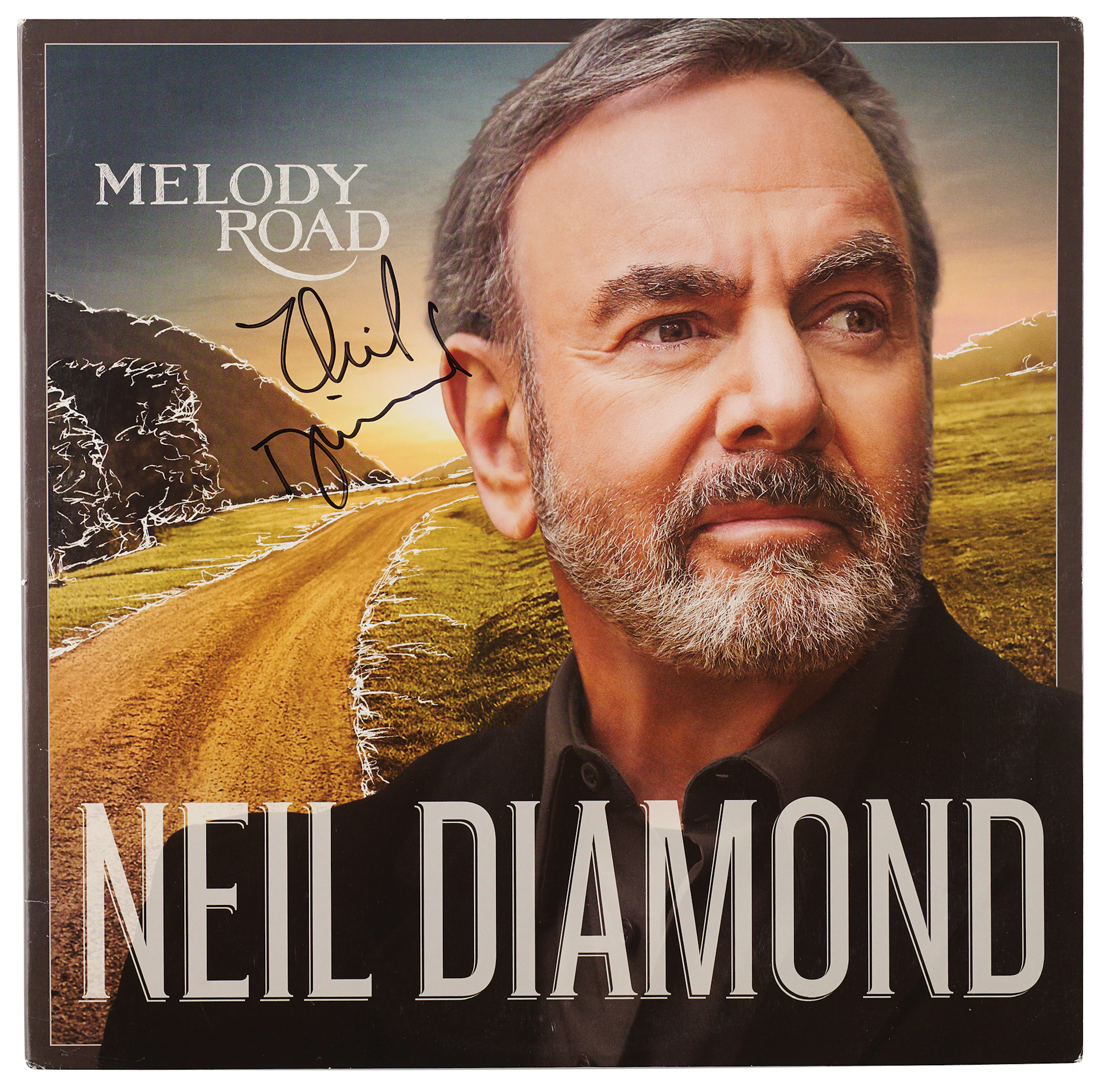 Neil Diamond Signed Album - Melody Road