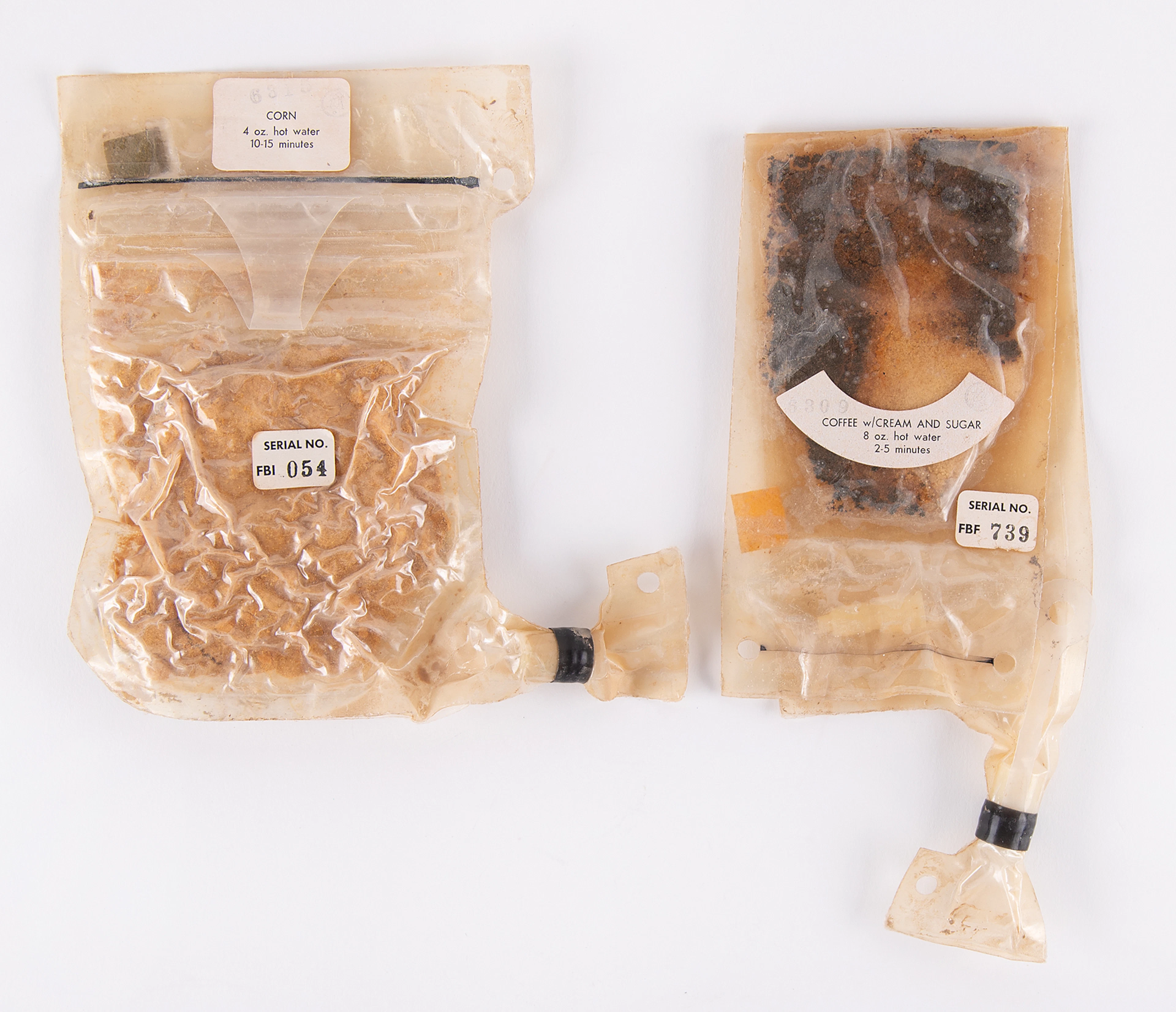 Apollo-Era Space Food: Corn and Coffee - From the Personal Collection