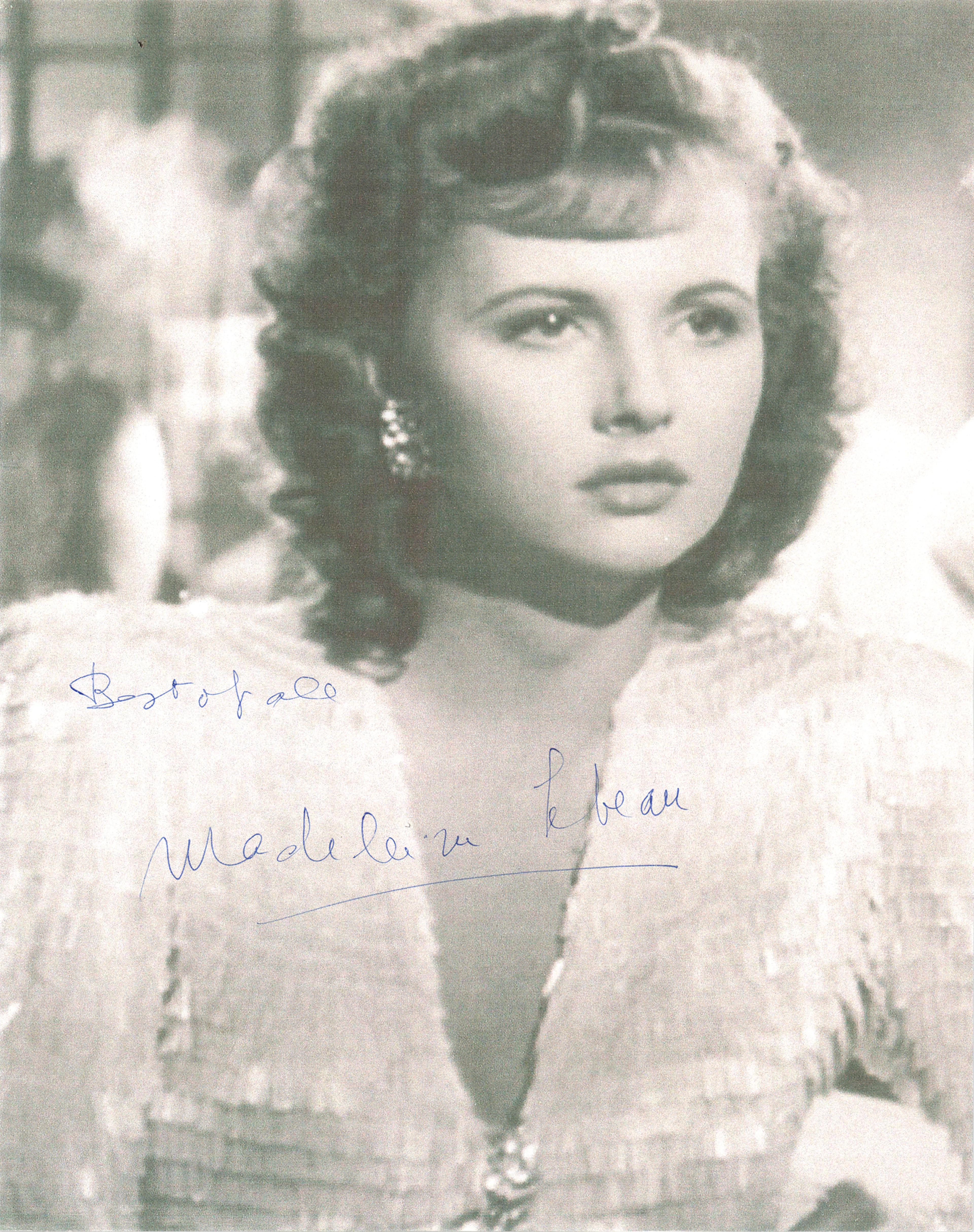 Casablanca: Madeleine LeBeau Signed Photograph