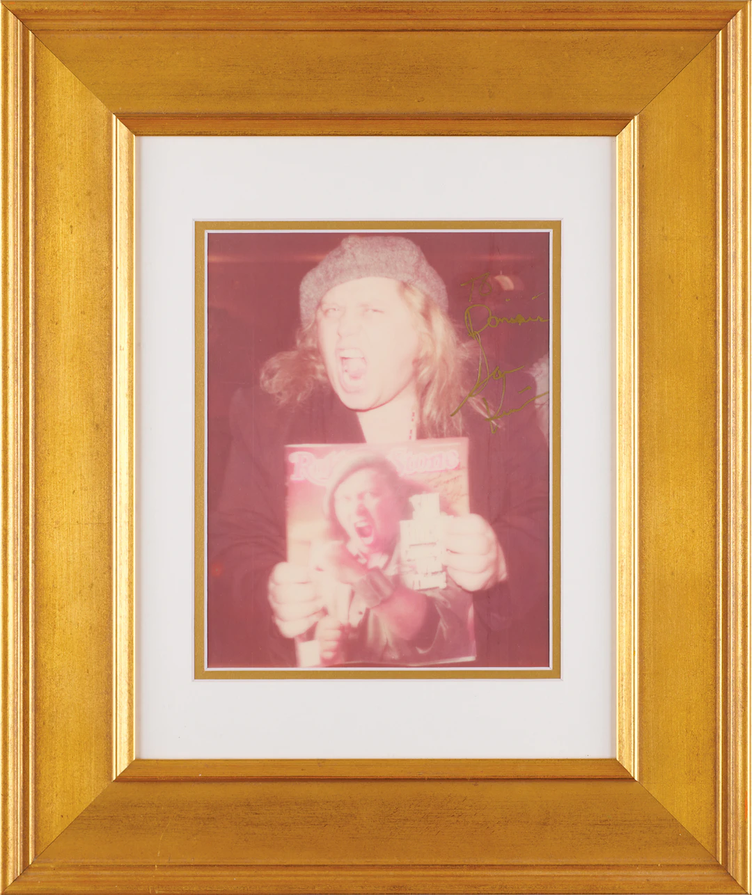 Sam Kinison Signed Photograph