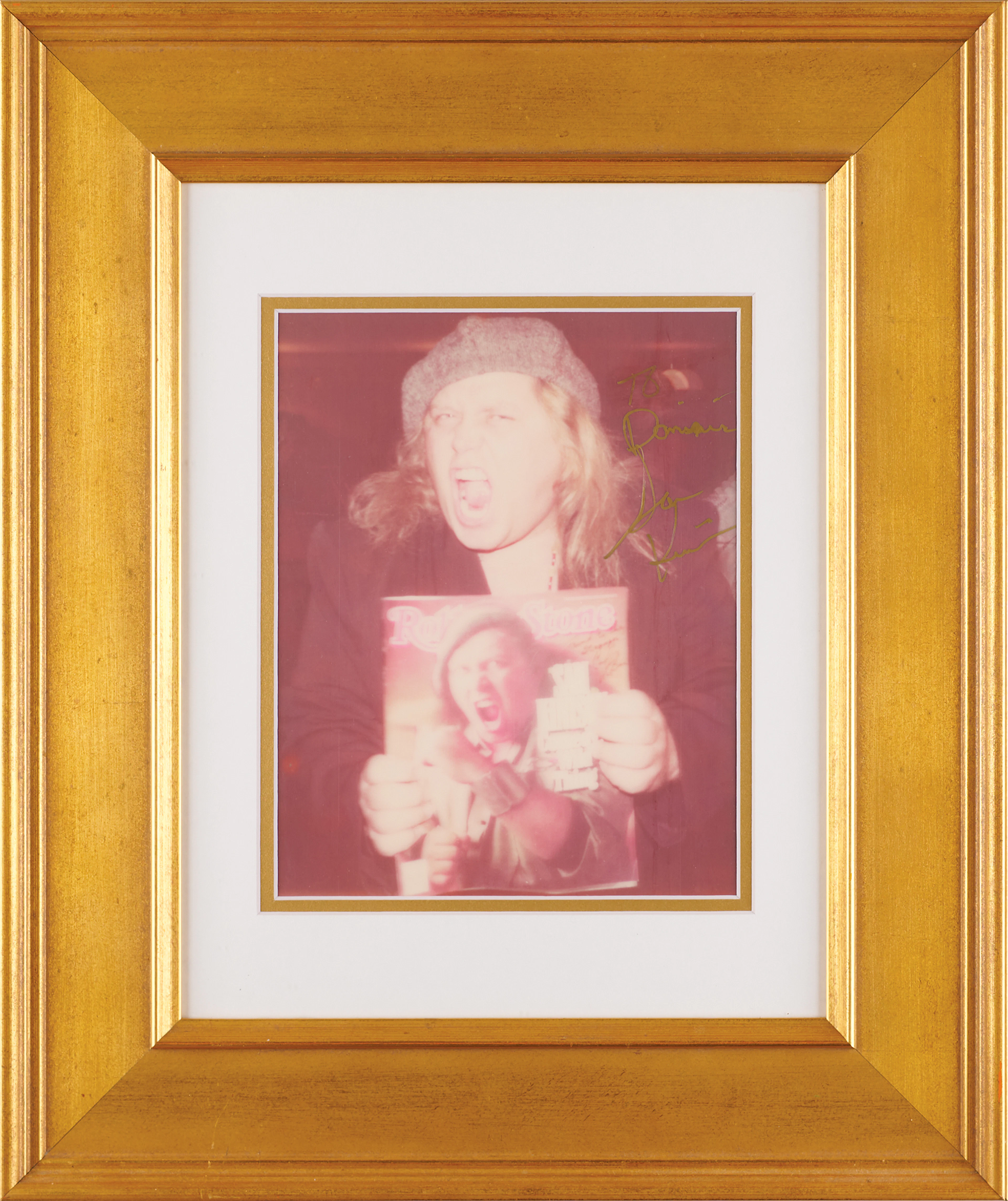 Sam Kinison Signed Photograph