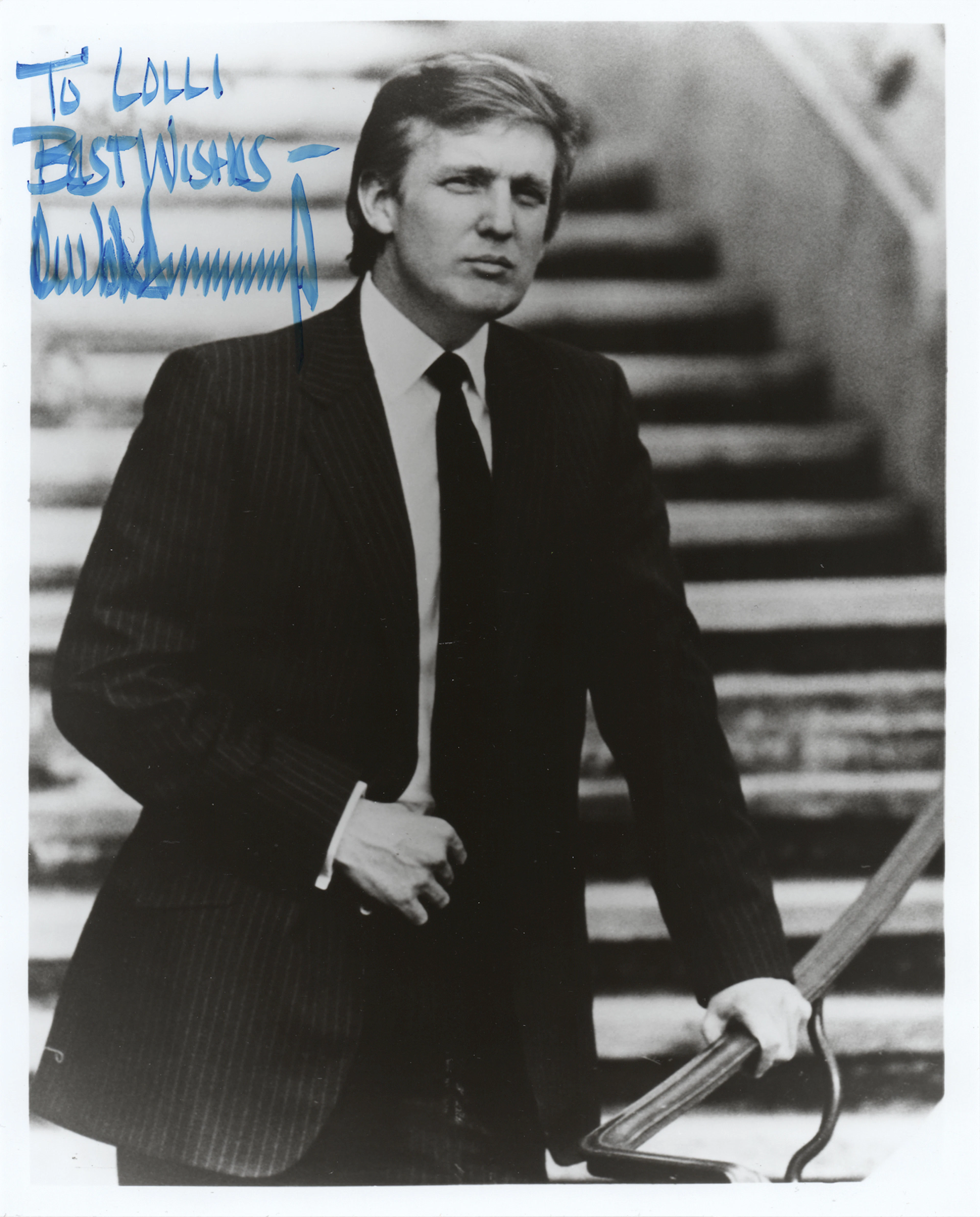 Donald Trump Signed Photograph