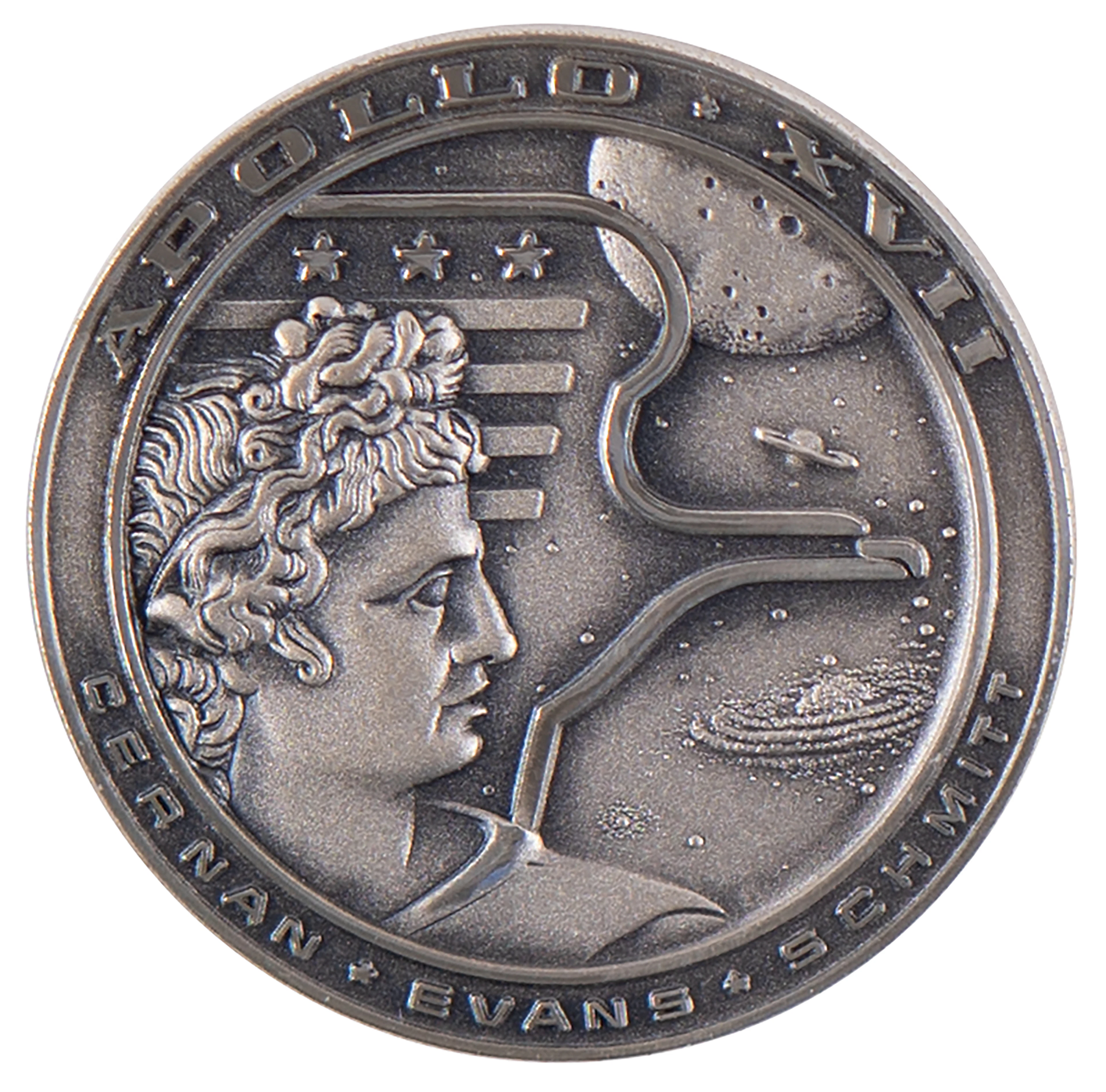 Apollo 17 Unflown Robbins Medallion - From the Personal Collection