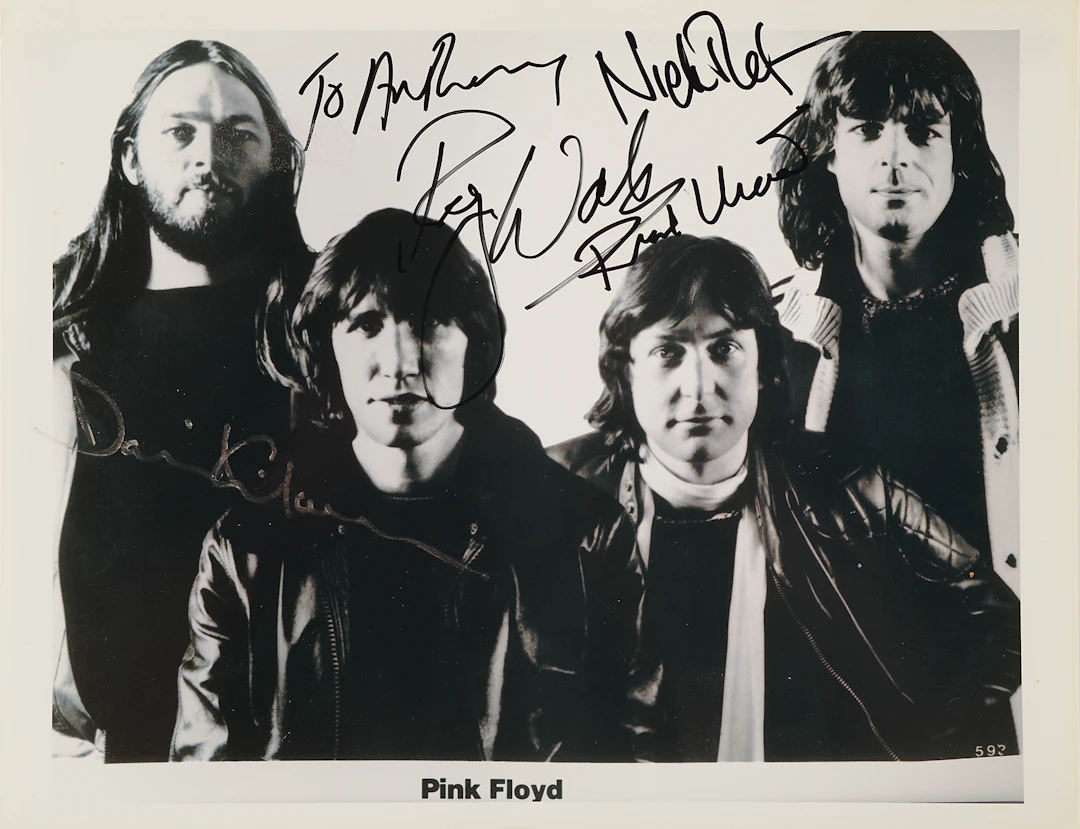 Pink Floyd Fully Signed Photograph