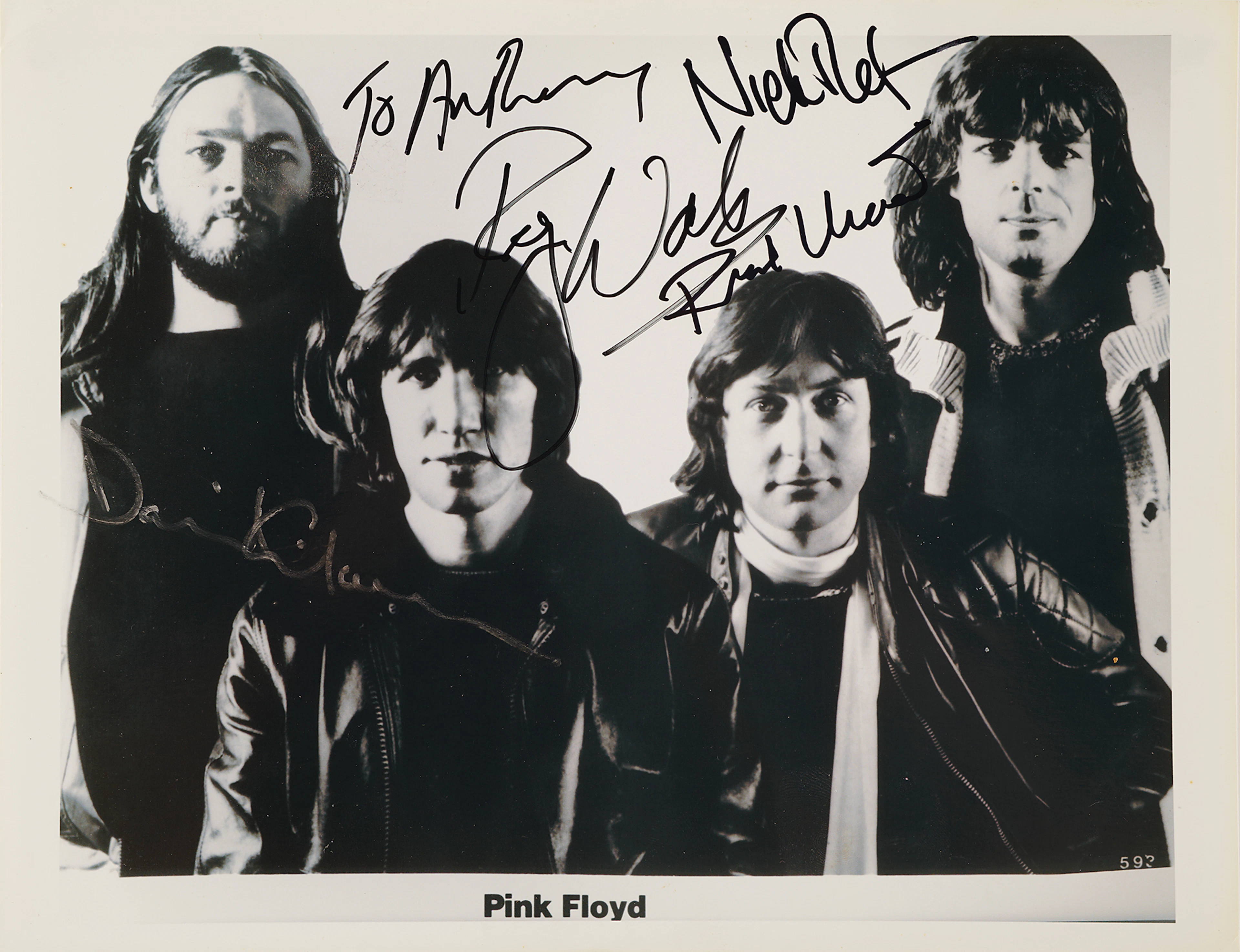 Pink Floyd Fully Signed Photograph